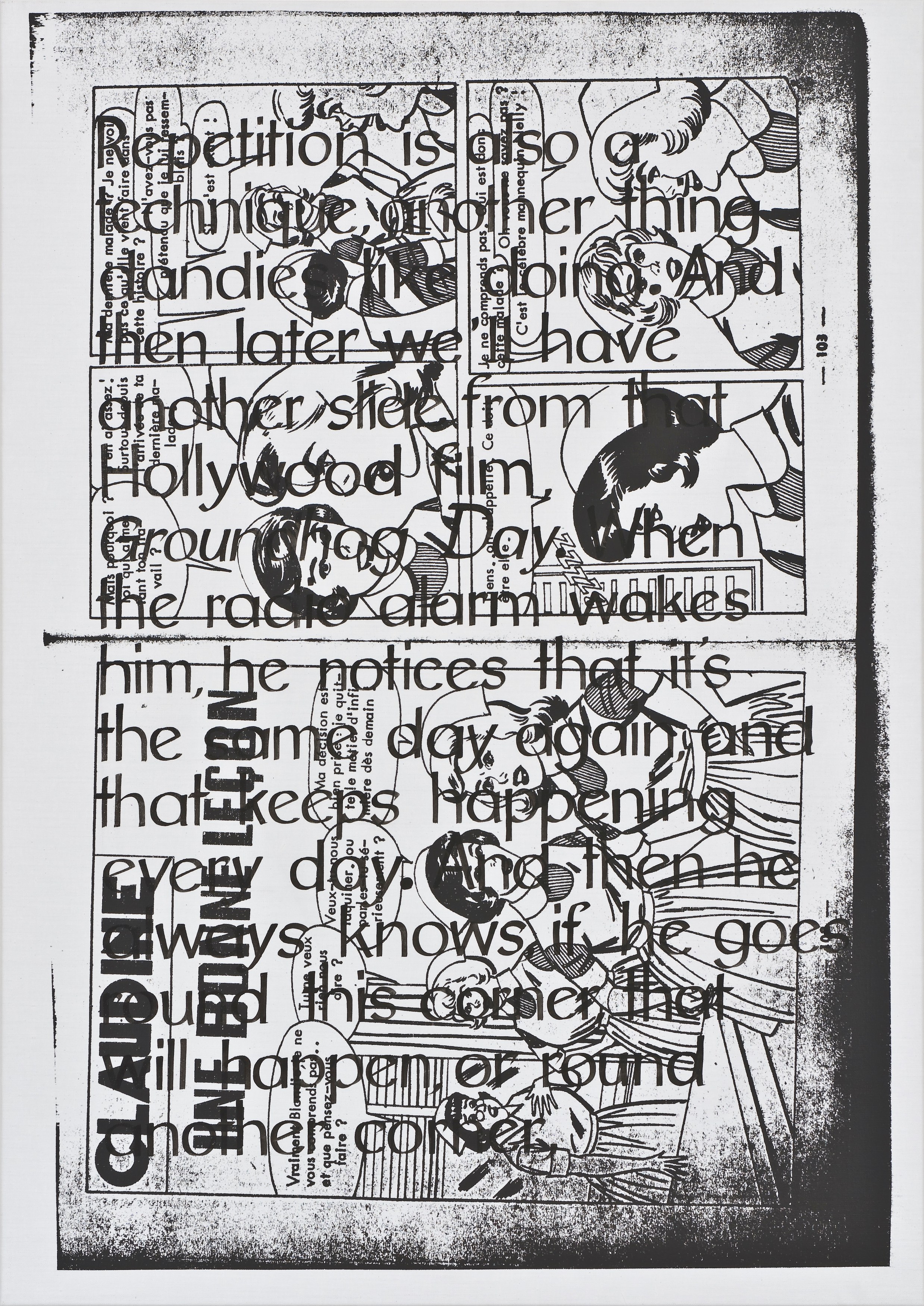 The Novel That Writes Itself, The Novel That Writes Itself at Greene Naftali, photo 21