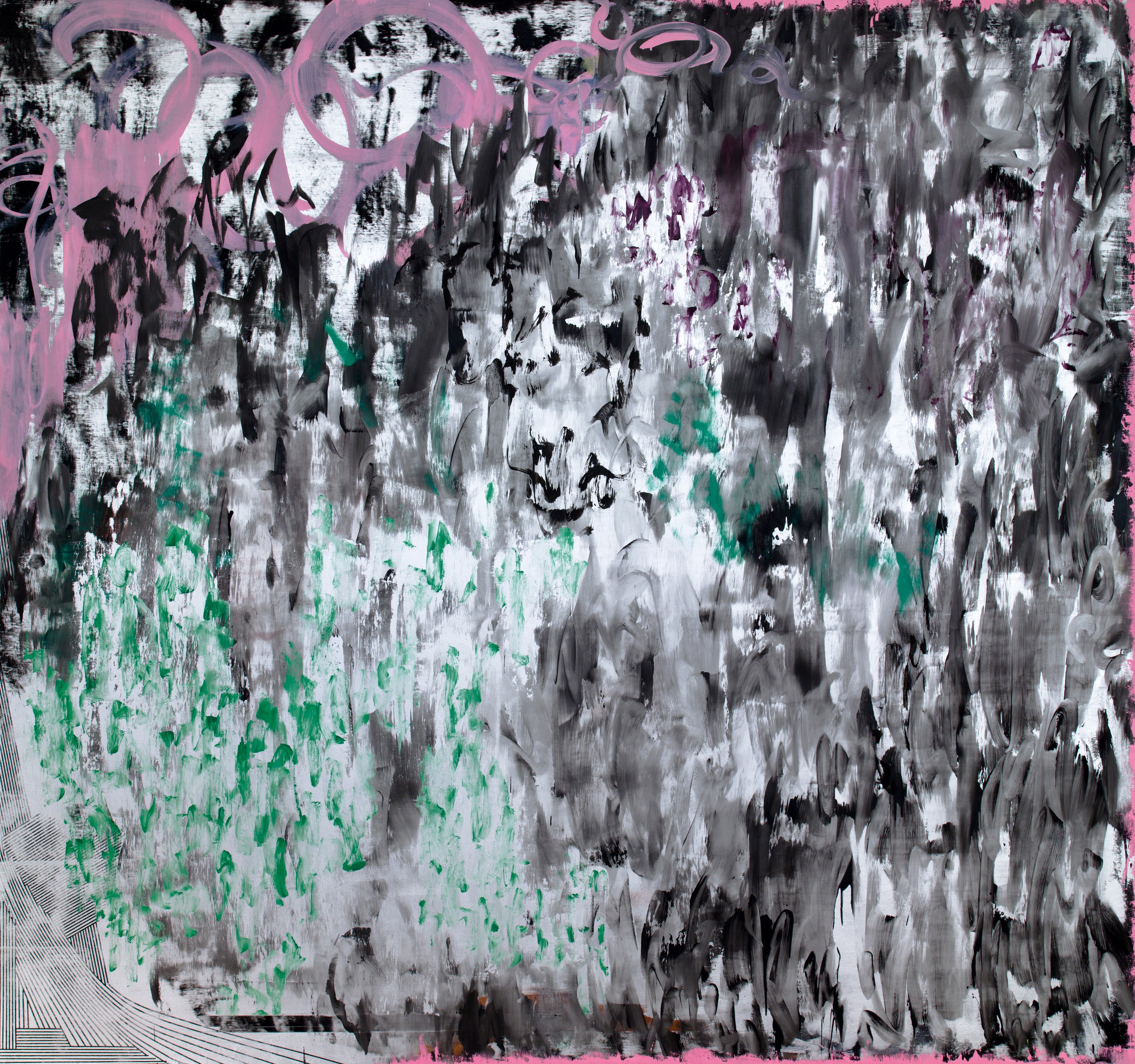 Jacqueline Humphries, Untitled at Greene Naftali, photo 8