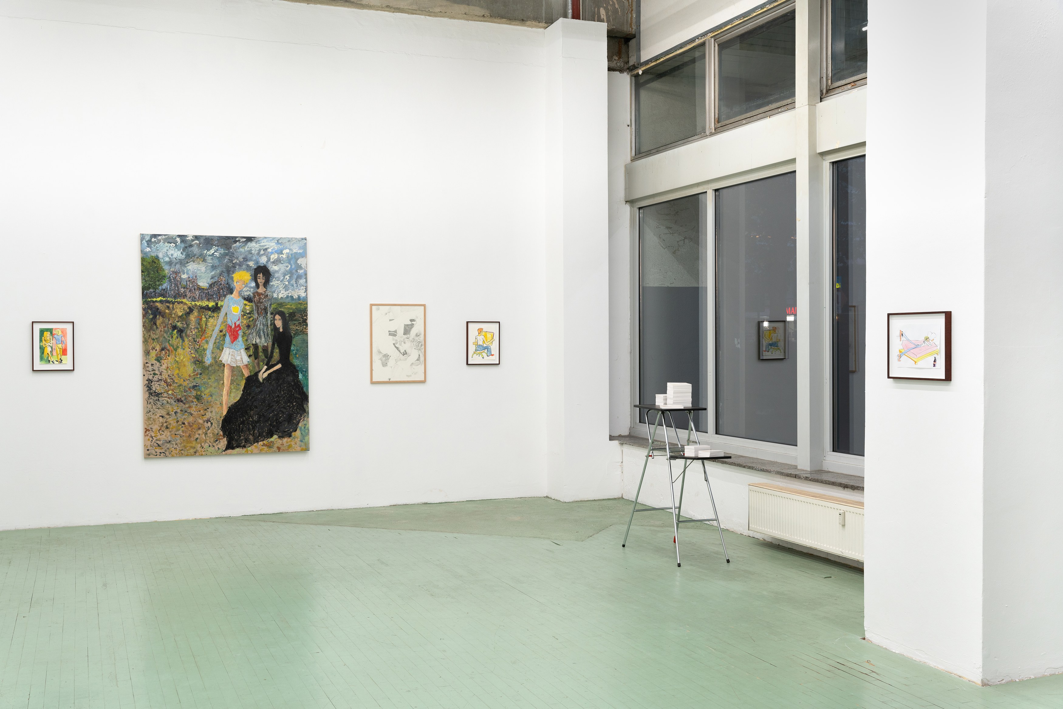 Kea Bolenz, Felix Krapp-Raczek, Georg Thanner, DIE ELLA IST EIN MONSTER in menschlicher Gestalt. Ich will sie nicht mehr sehn. at Scherben, photo 20