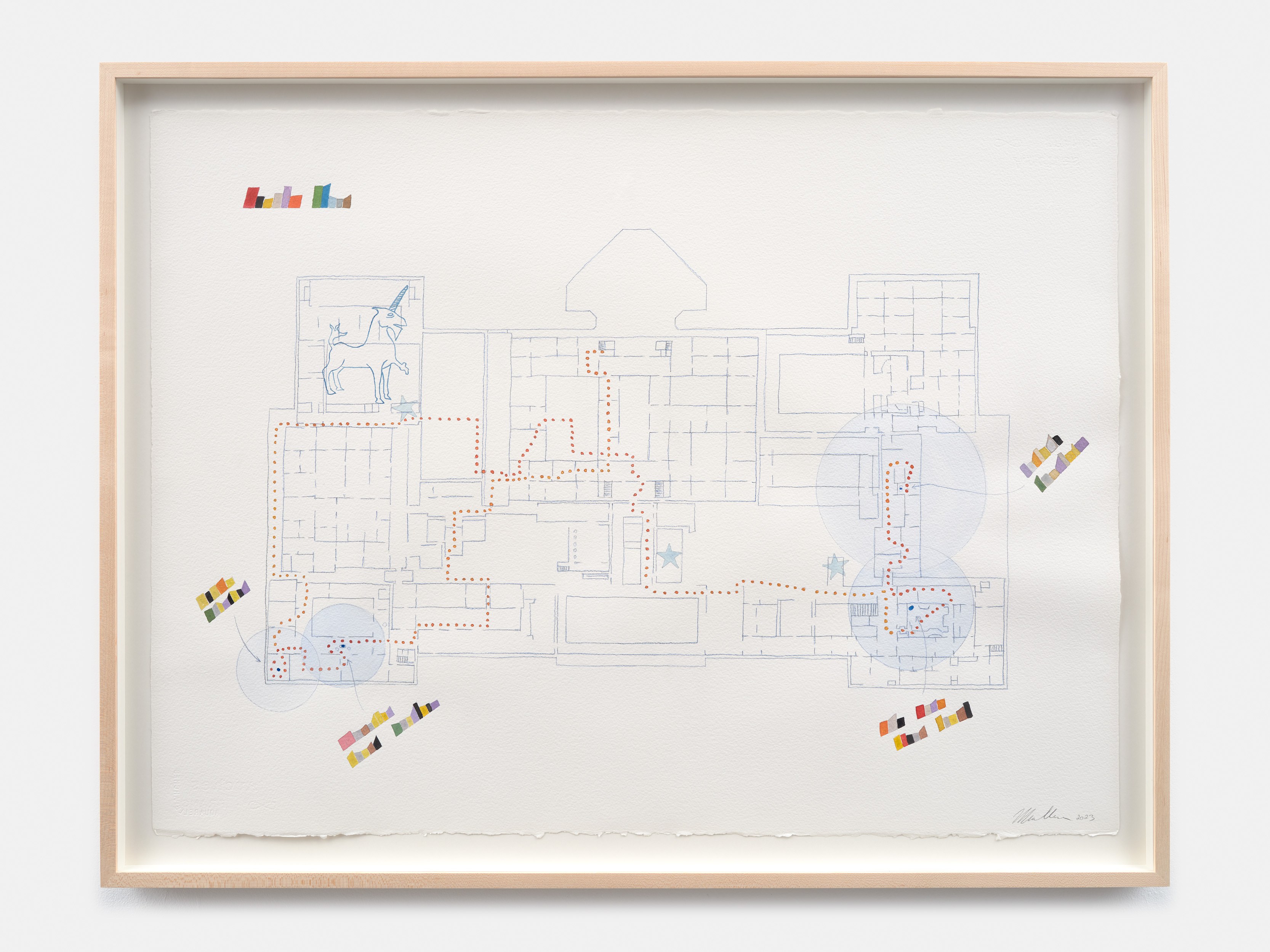 Madeline Hollander, Hydro Parade: Watercolors at Bortolami, photo 18