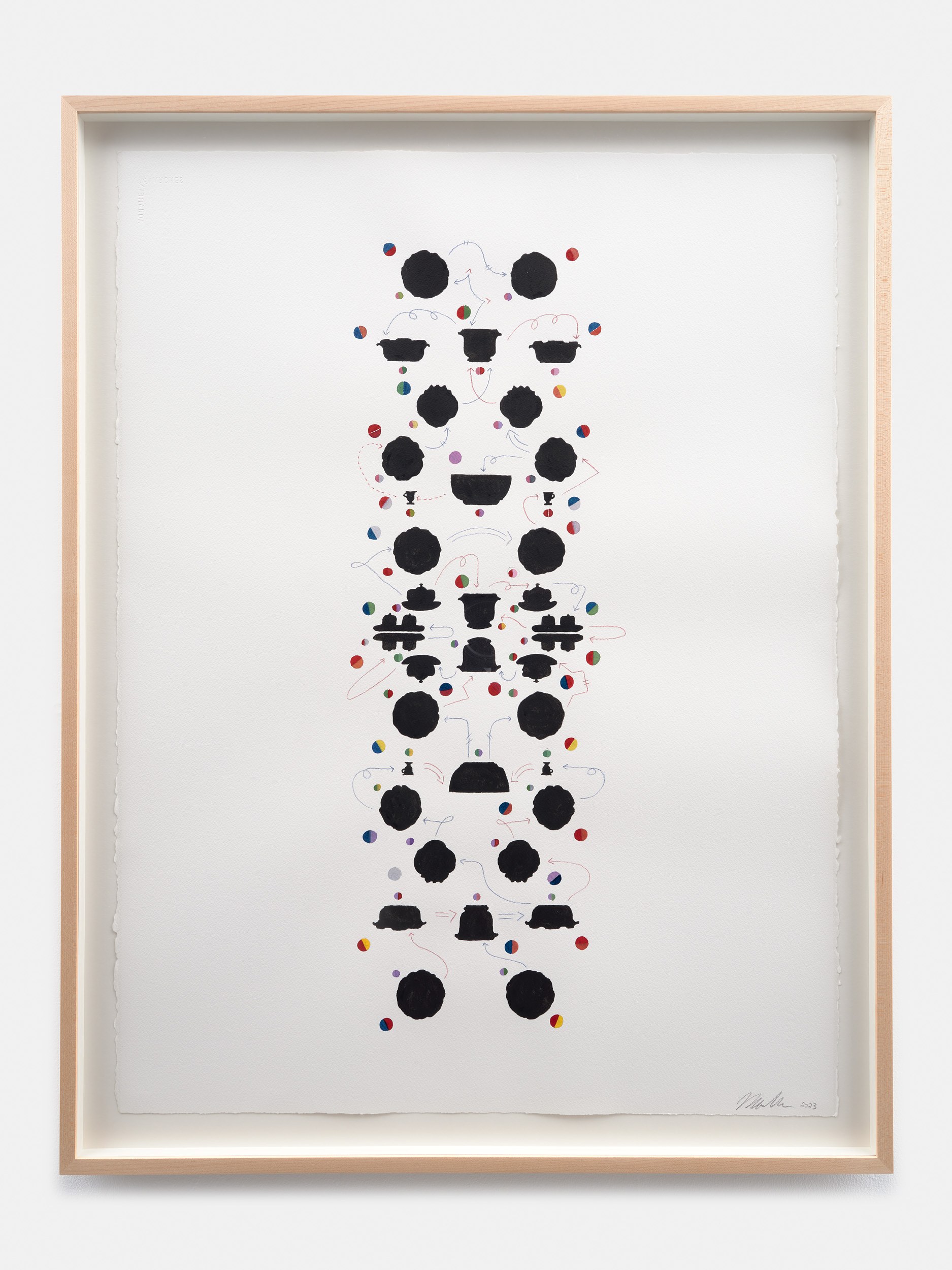 Madeline Hollander, Hydro Parade: Watercolors at Bortolami, photo 26