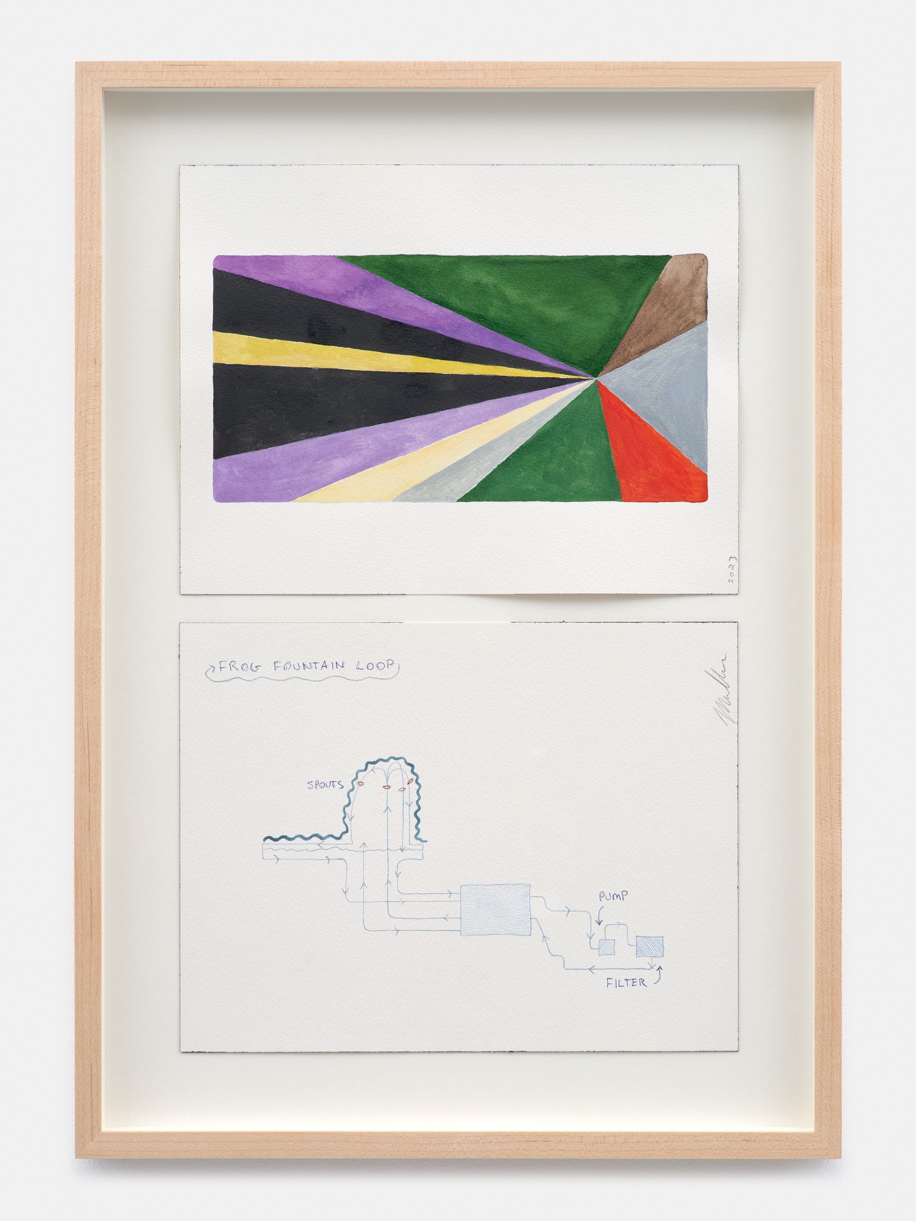 Madeline Hollander, Hydro Parade: Watercolors at Bortolami, photo 30