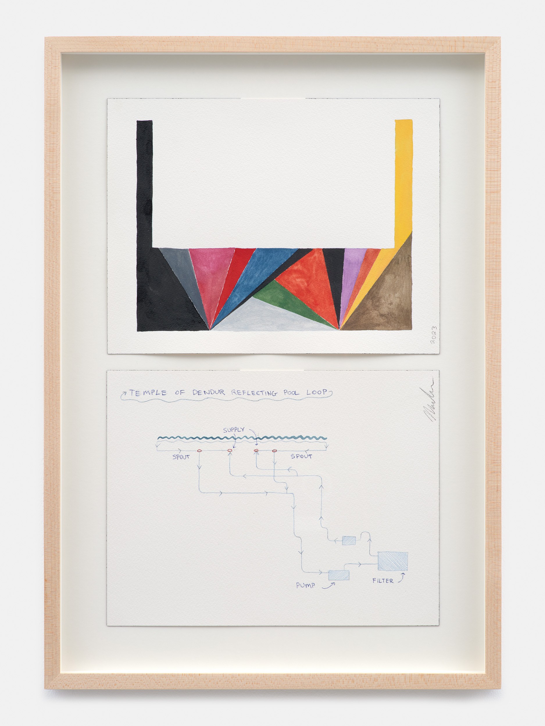 Madeline Hollander, Hydro Parade: Watercolors at Bortolami, photo 33