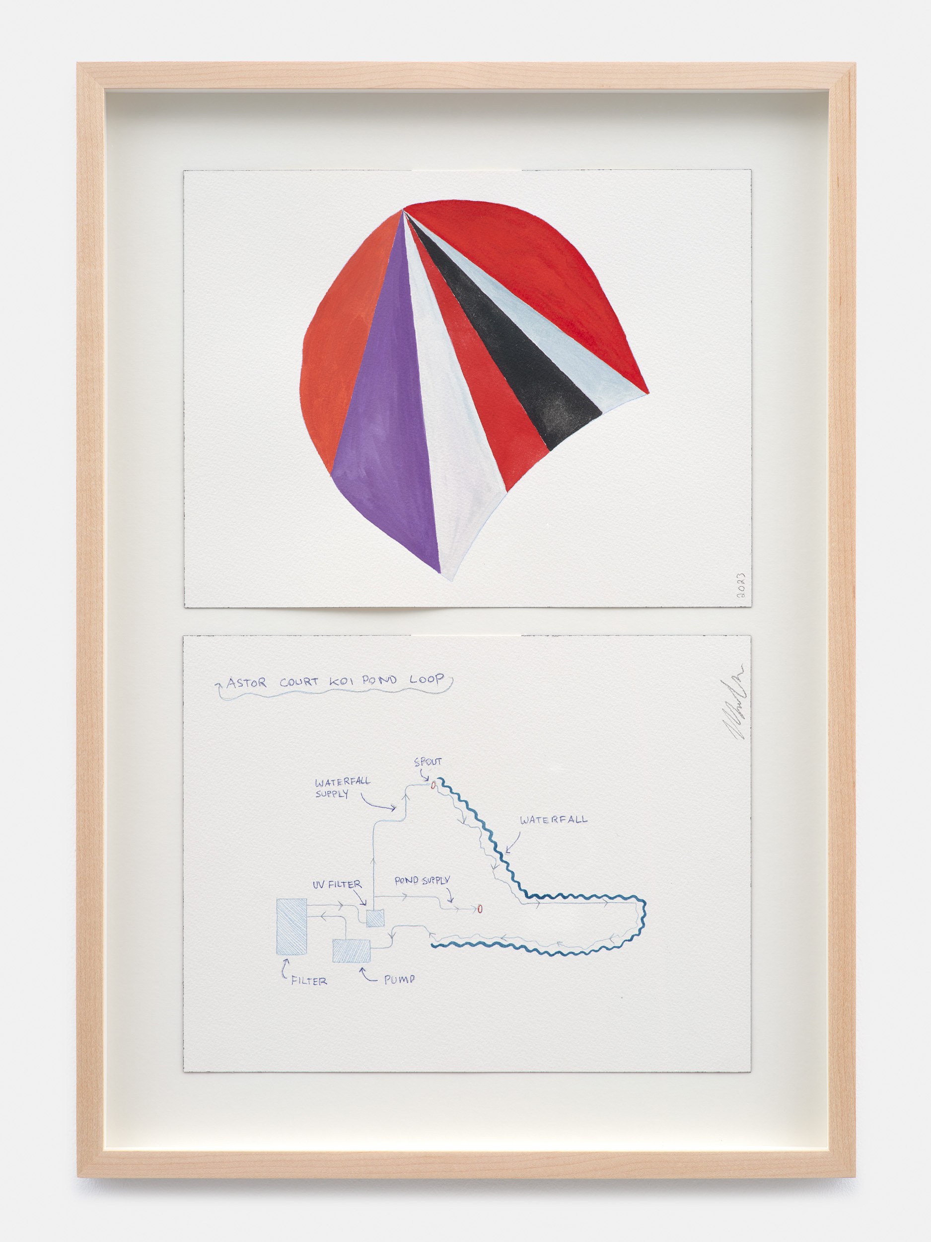Madeline Hollander, Hydro Parade: Watercolors at Bortolami, photo 37
