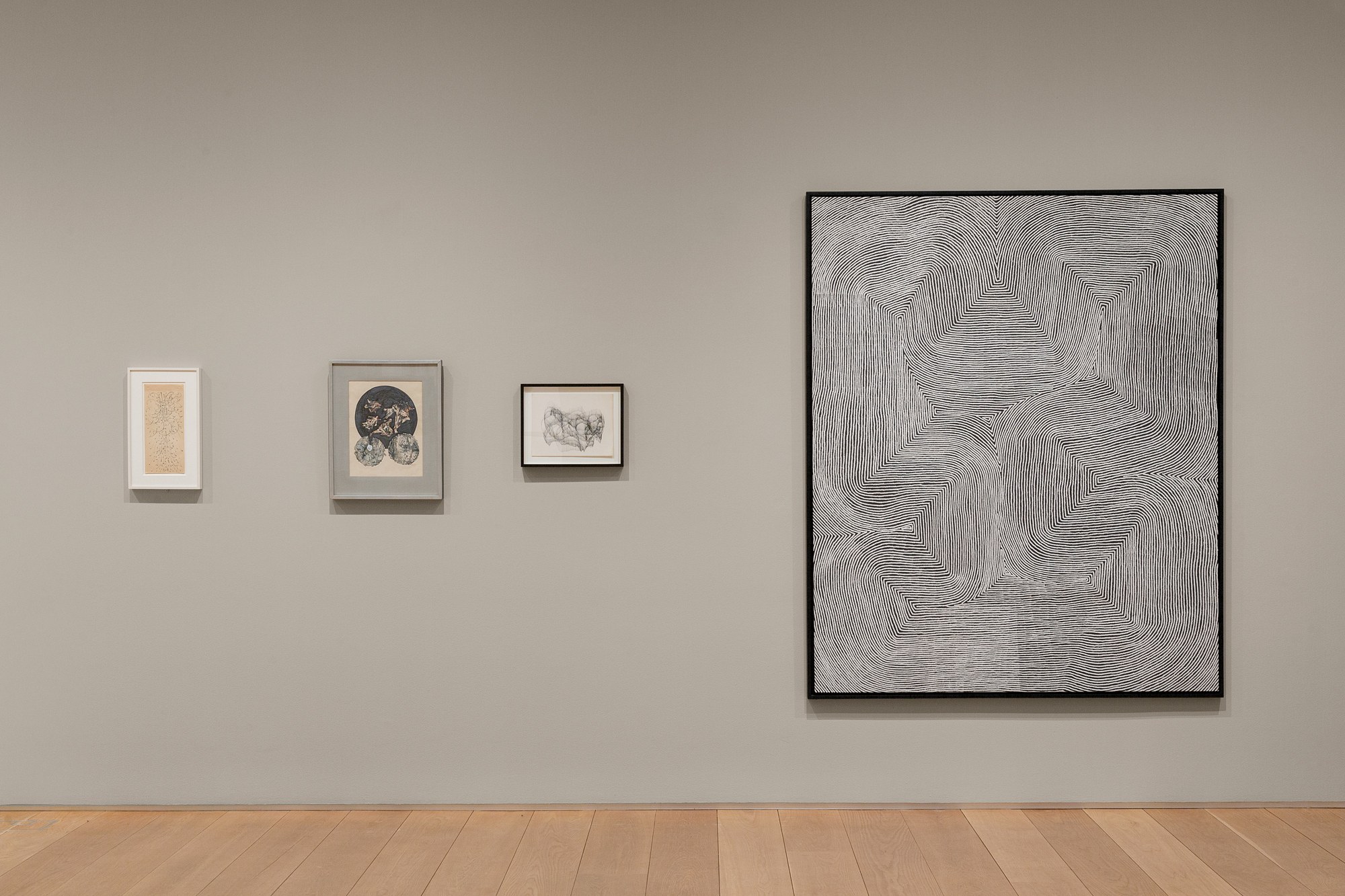 Jo Baer, Jordan Belson, Robert Bittenbender, Lee Bontecou, Cameron, Barbara Chase-Riboud, Mel Chin, Steffani Jemison, Arnold Joseph Kemp, Duane Linklater, Walter De Maria, Yutaka Matsuzawa, Julia Phillips, Betye Saar, Lenore Tawney, Bernadette Van-Huy, Jack Whitten, Cici Wu, image 13 of 30