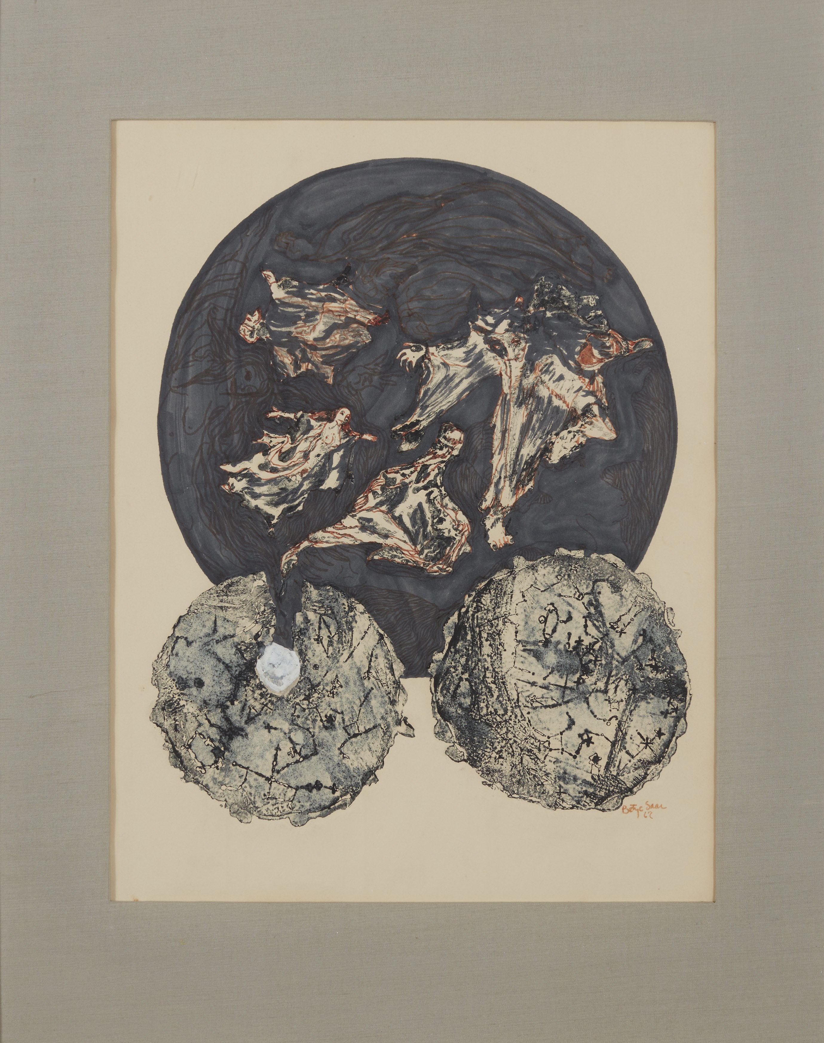 Jo Baer, Jordan Belson, Robert Bittenbender, Lee Bontecou, Cameron, Barbara Chase-Riboud, Mel Chin, Steffani Jemison, Arnold Joseph Kemp, Duane Linklater, Walter De Maria, Yutaka Matsuzawa, Julia Phillips, Betye Saar, Lenore Tawney, Bernadette Van-Huy, Jack Whitten, Cici Wu, image 25 of 30