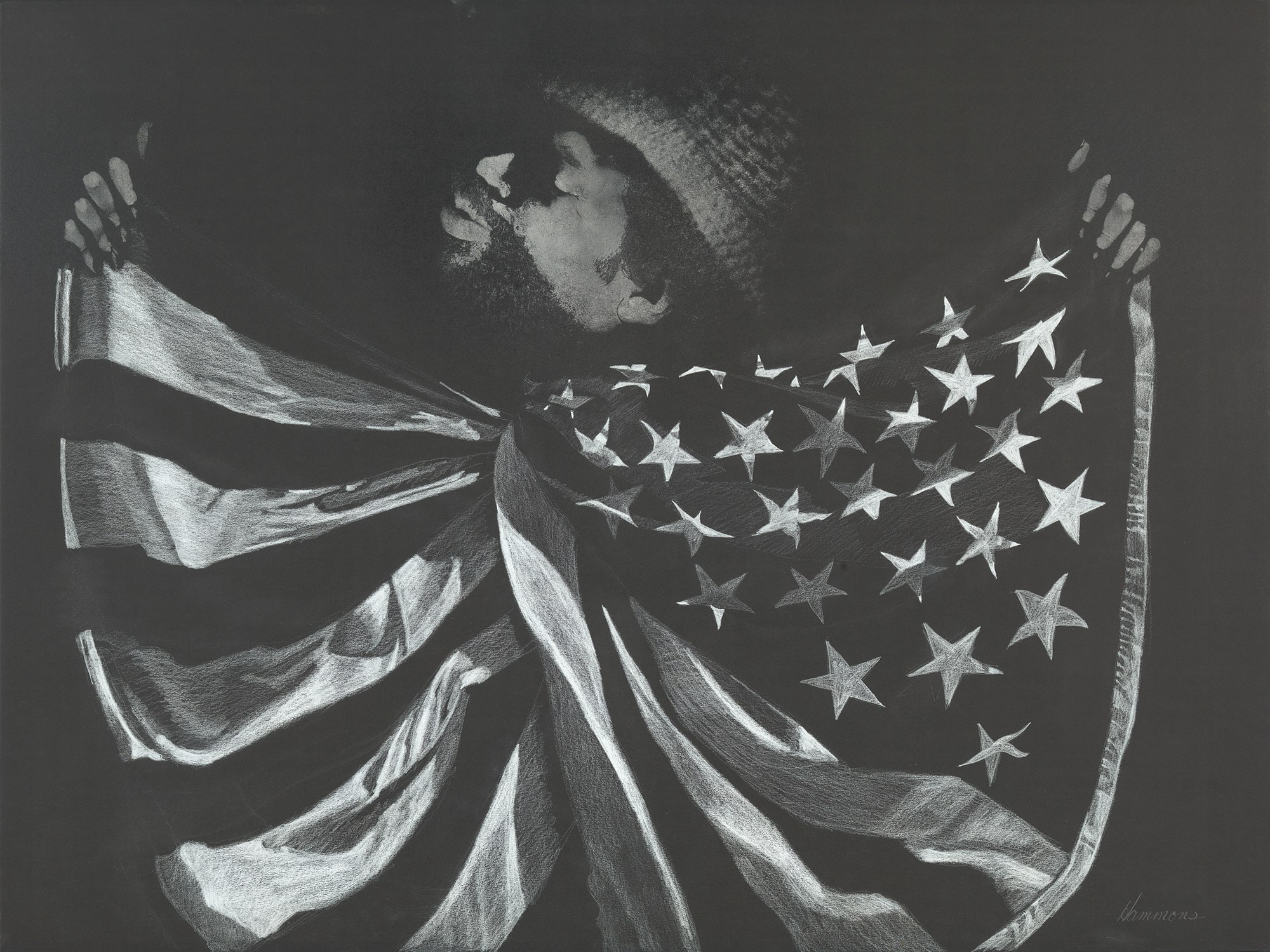 David Hammons, Body Prints, 1968–1979 at The Drawing Center, photo 47
