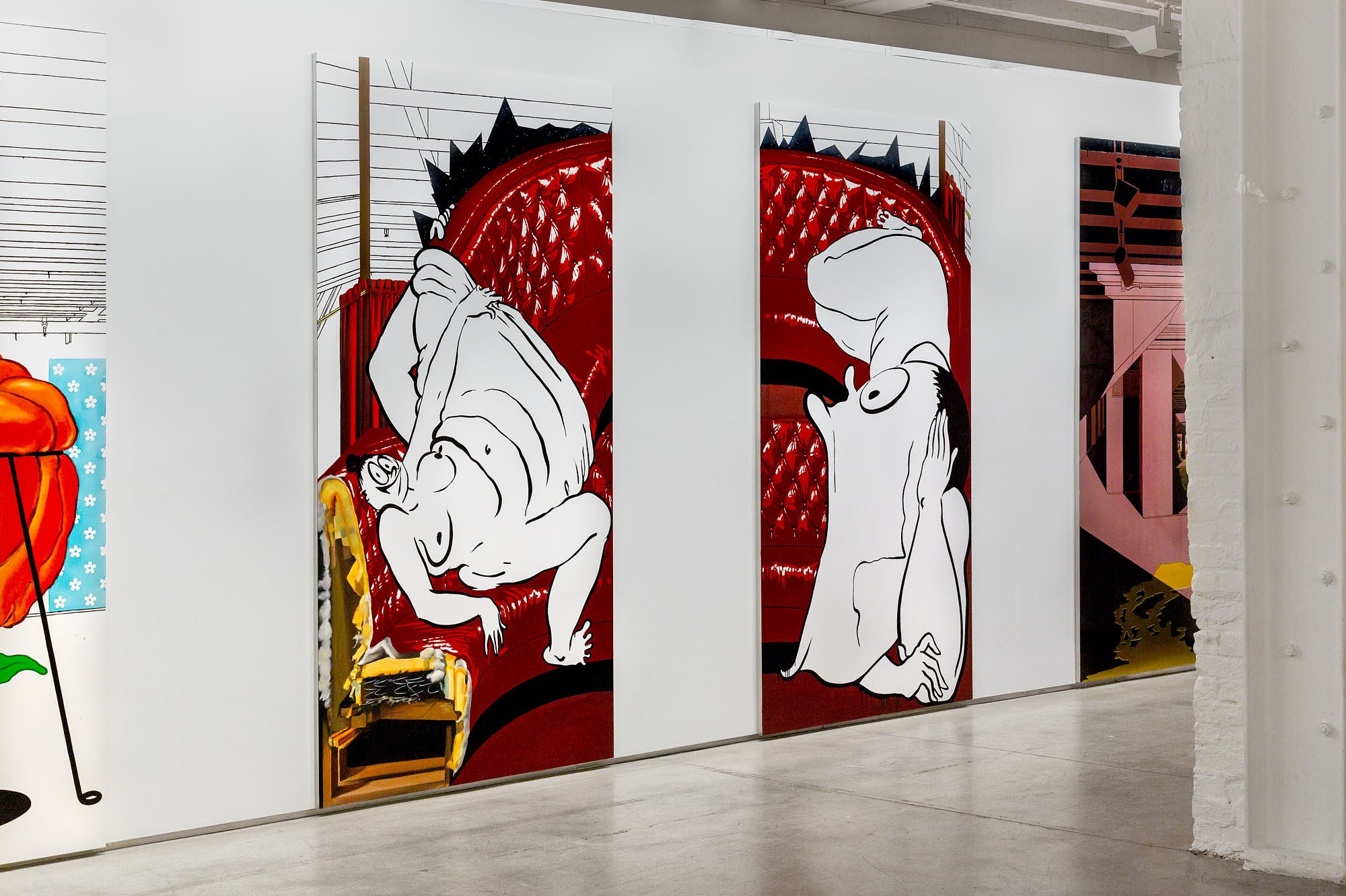 Ebecho Muslimova, Scenes in the Sublevel at The Drawing Center, photo 5