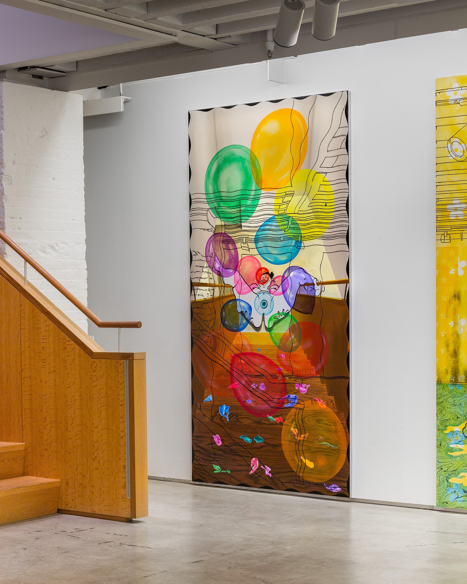 Ebecho Muslimova, Scenes in the Sublevel at The Drawing Center, photo 9