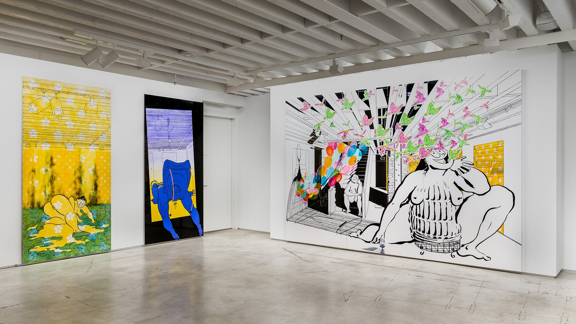 Ebecho Muslimova, Scenes in the Sublevel at The Drawing Center, photo 10