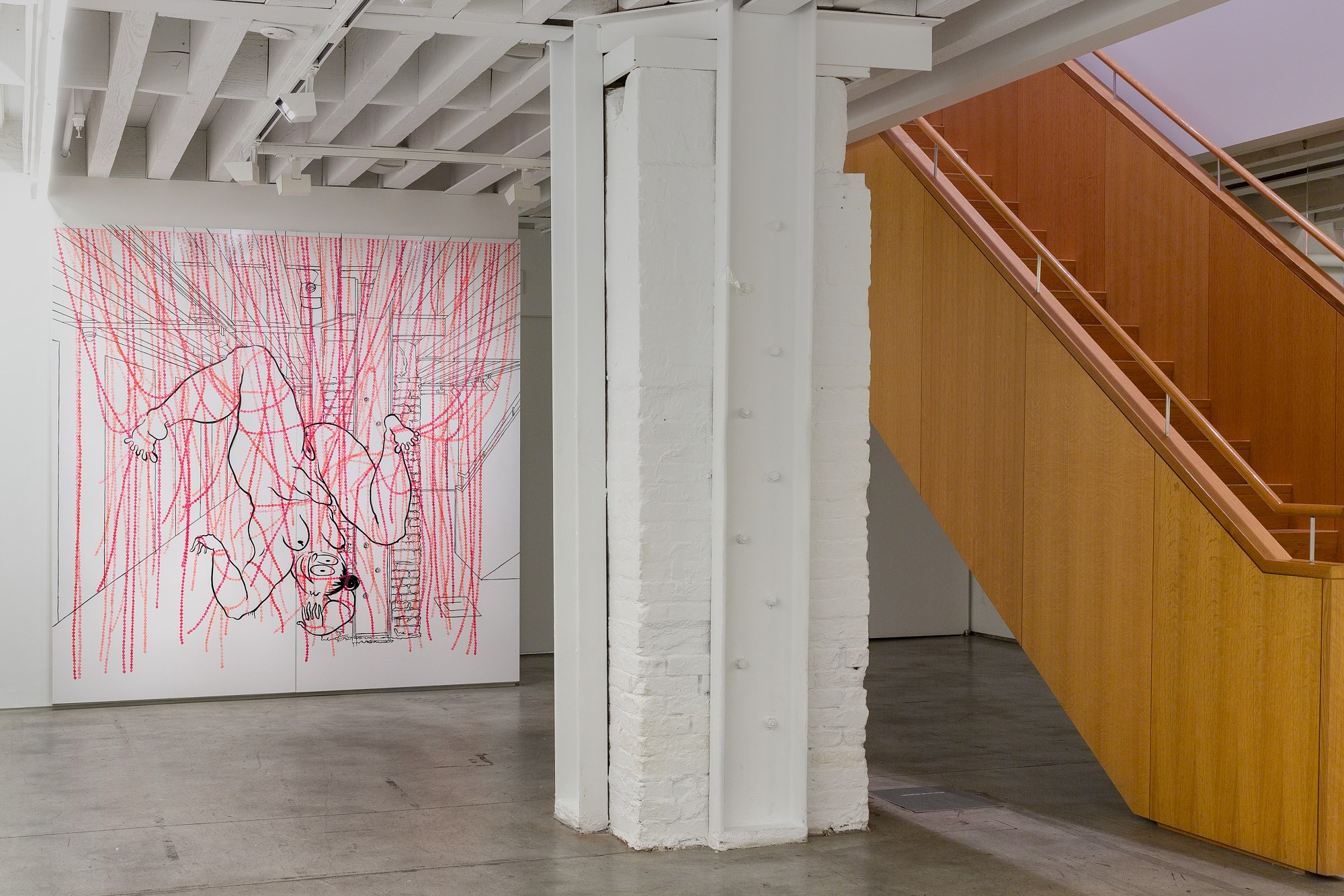 Ebecho Muslimova, Scenes in the Sublevel at The Drawing Center, photo 7