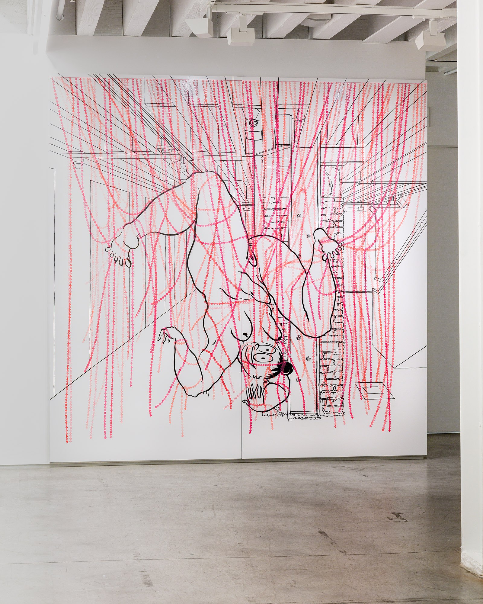 Ebecho Muslimova, Scenes in the Sublevel at The Drawing Center, photo 8