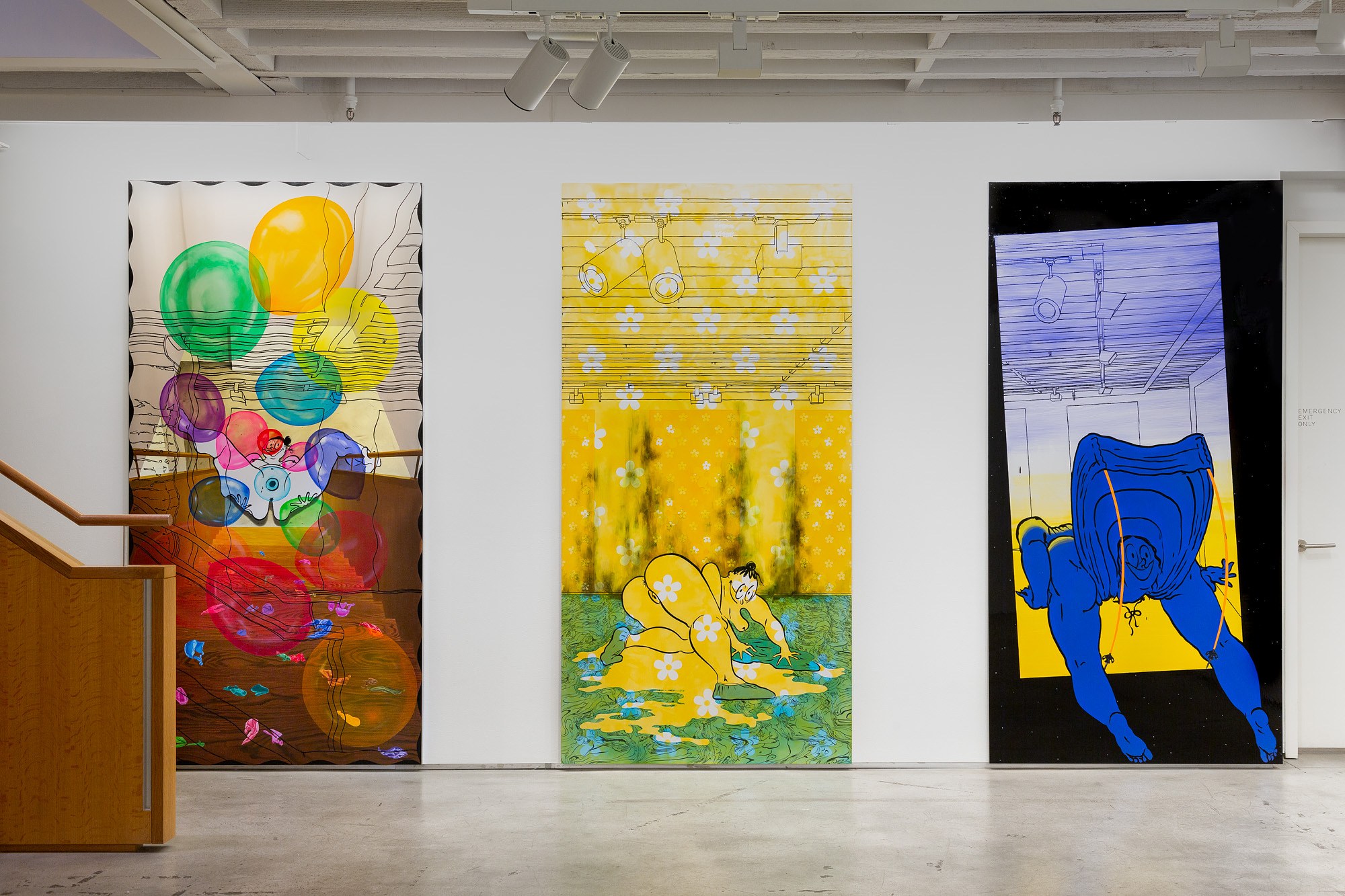 Ebecho Muslimova, Scenes in the Sublevel at The Drawing Center, photo 12