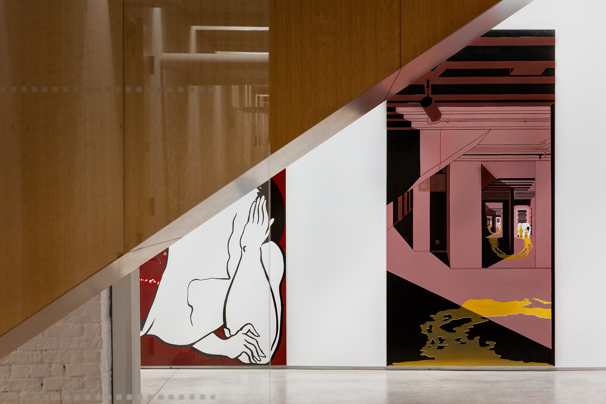 Ebecho Muslimova, Scenes in the Sublevel at The Drawing Center, photo 15