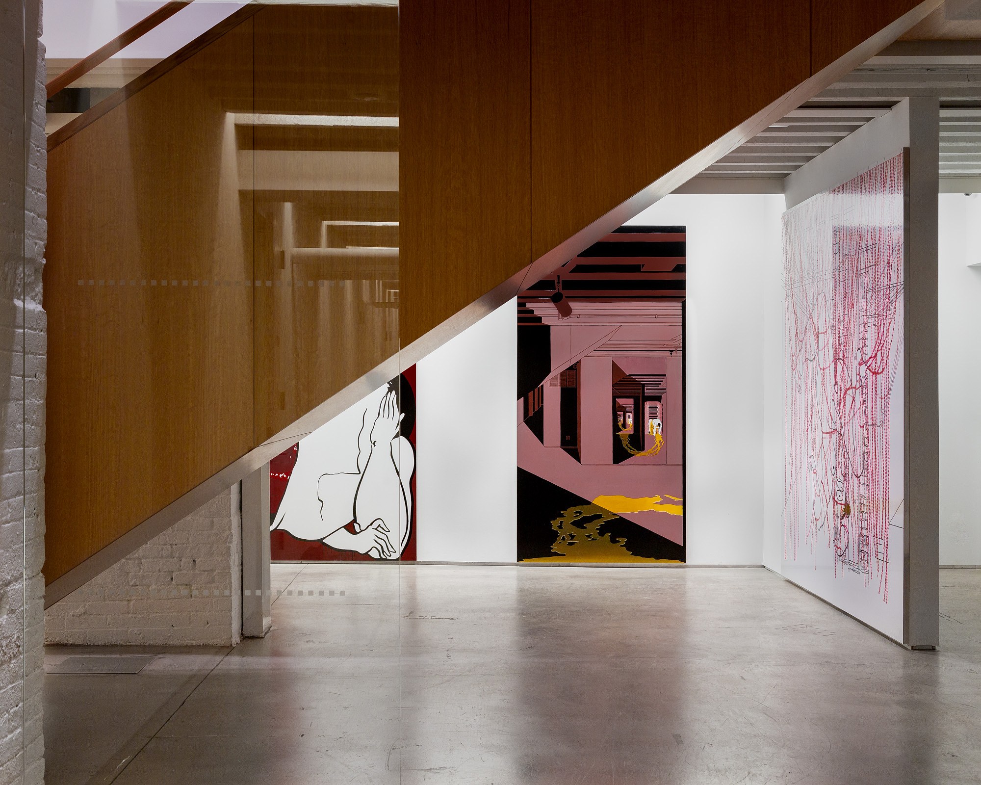 Ebecho Muslimova, Scenes in the Sublevel at The Drawing Center, photo 14