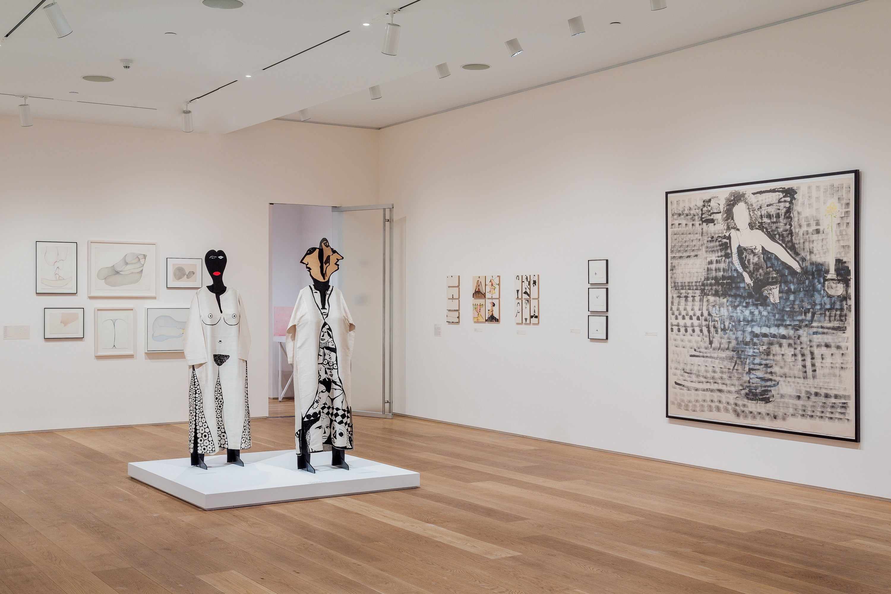 Huguette Caland, Tête-à-Tête at The Drawing Center, photo 2