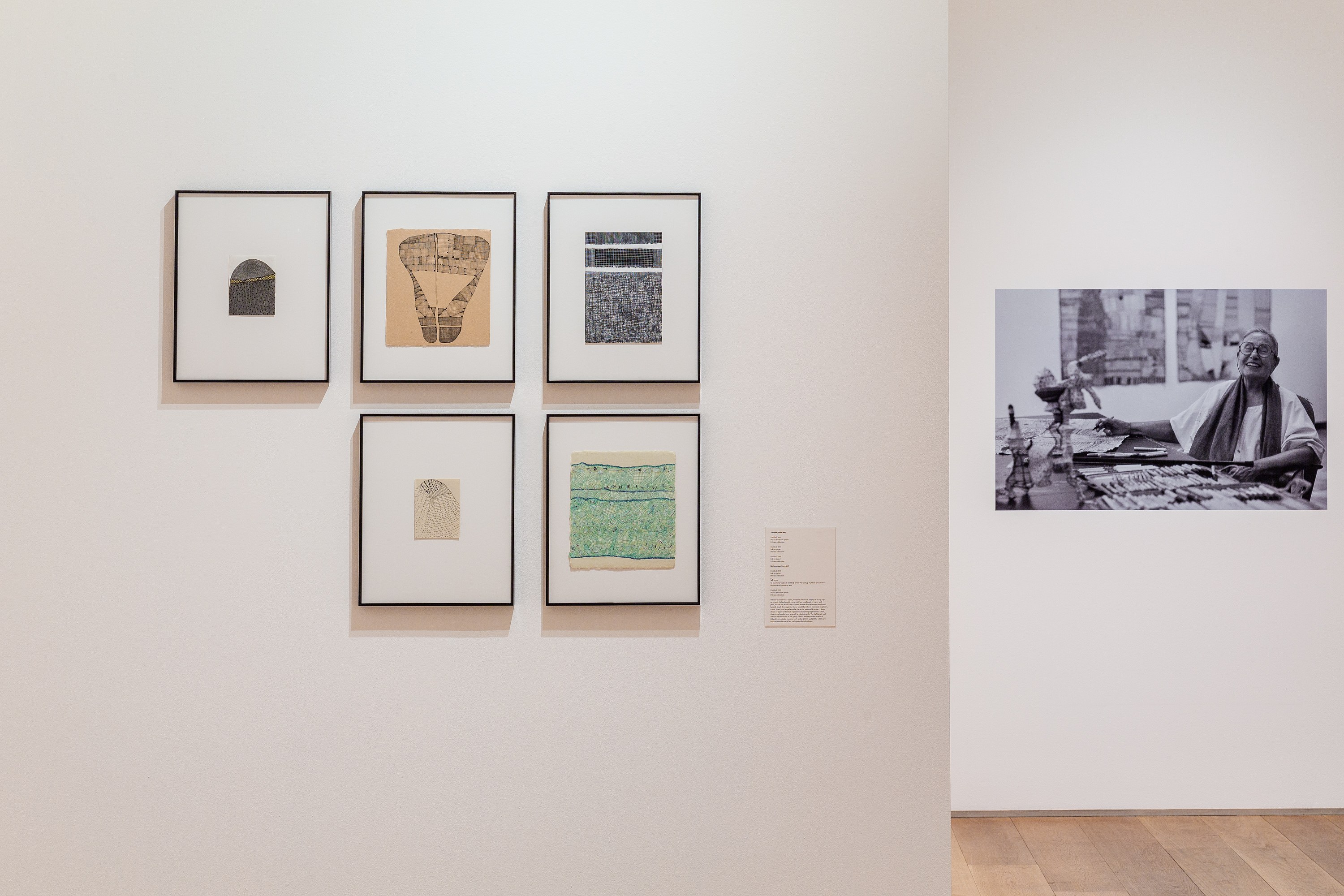 Huguette Caland, Tête-à-Tête at The Drawing Center, photo 4