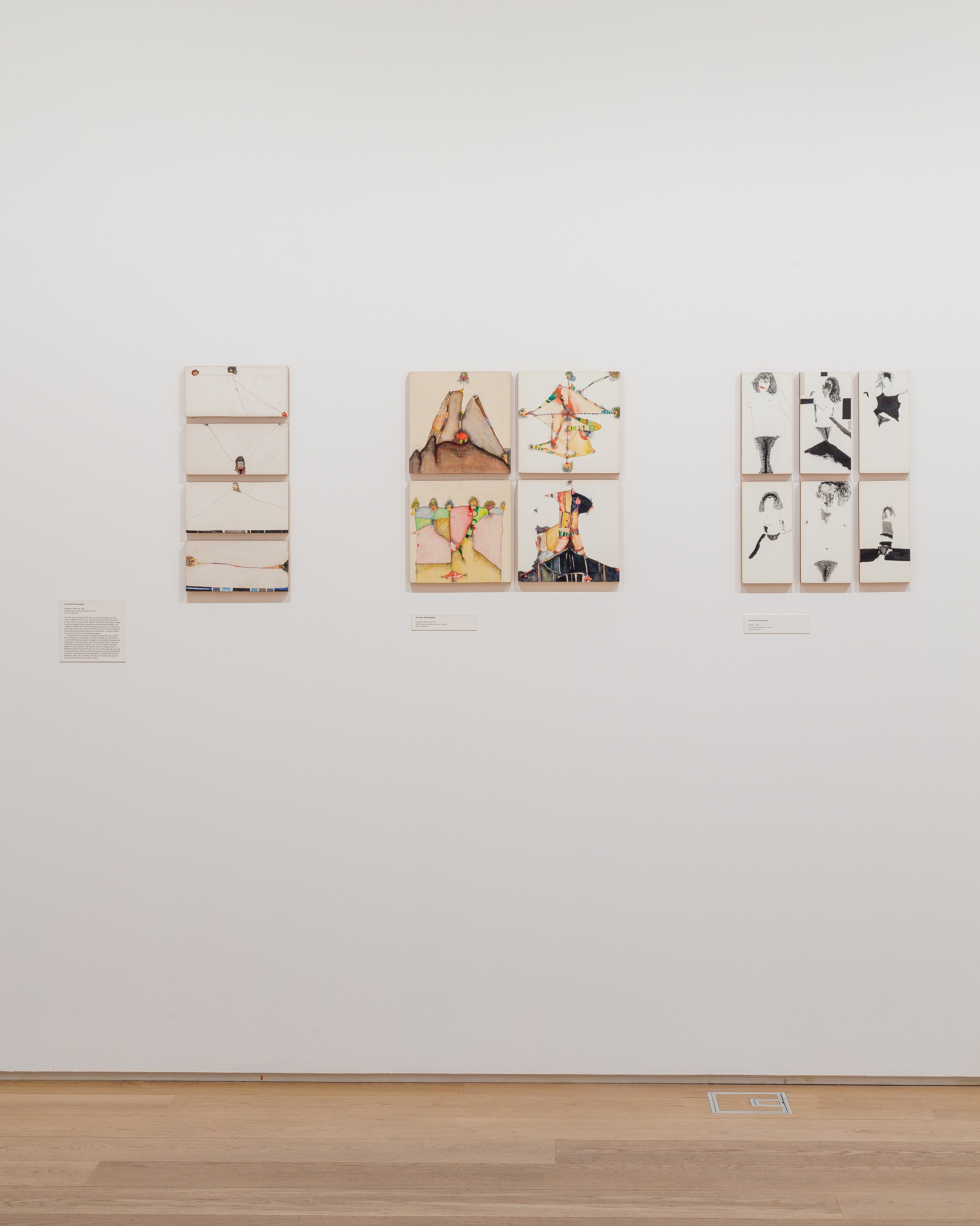 Huguette Caland, Tête-à-Tête at The Drawing Center, photo 5