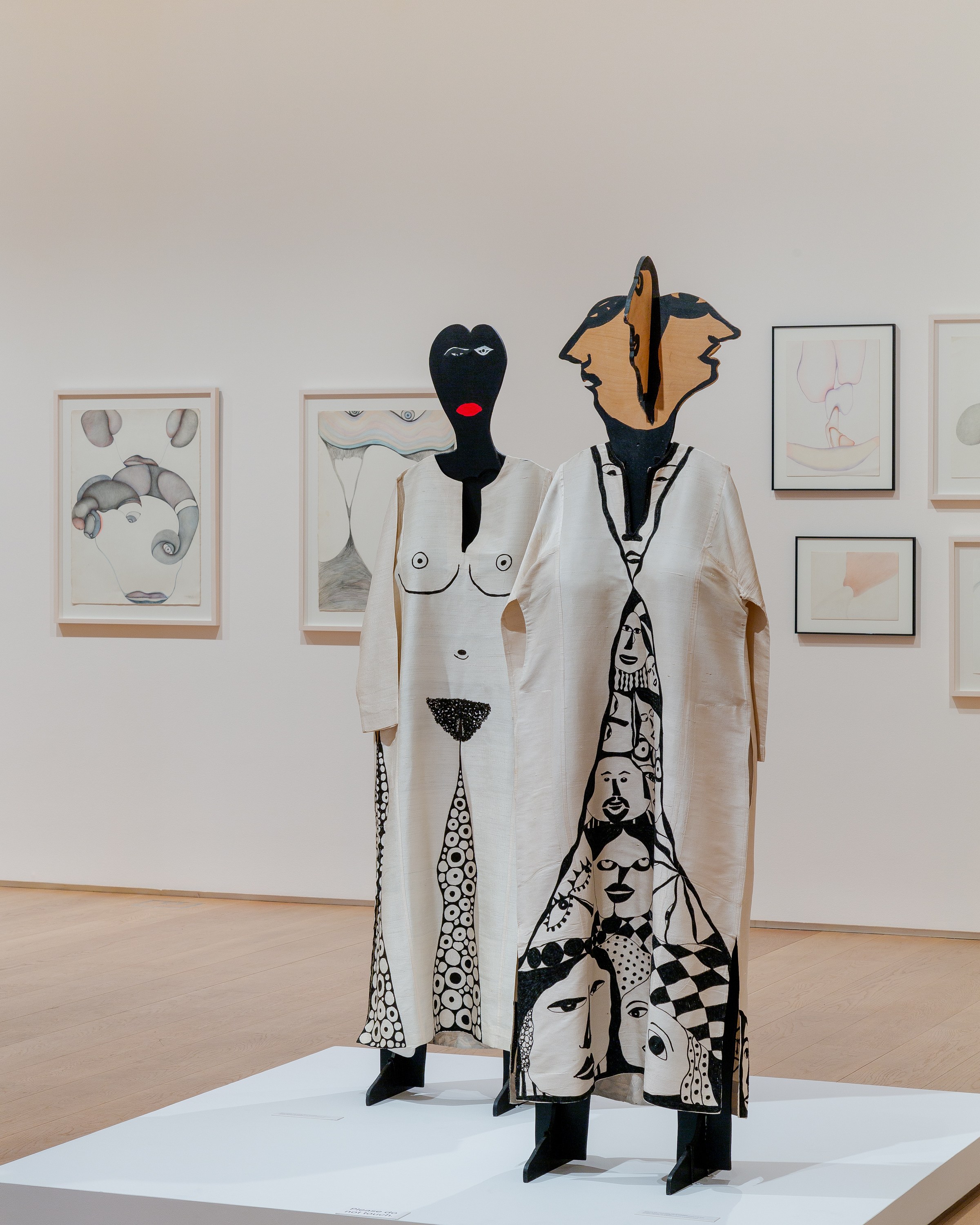 Huguette Caland, Tête-à-Tête at The Drawing Center, photo 10