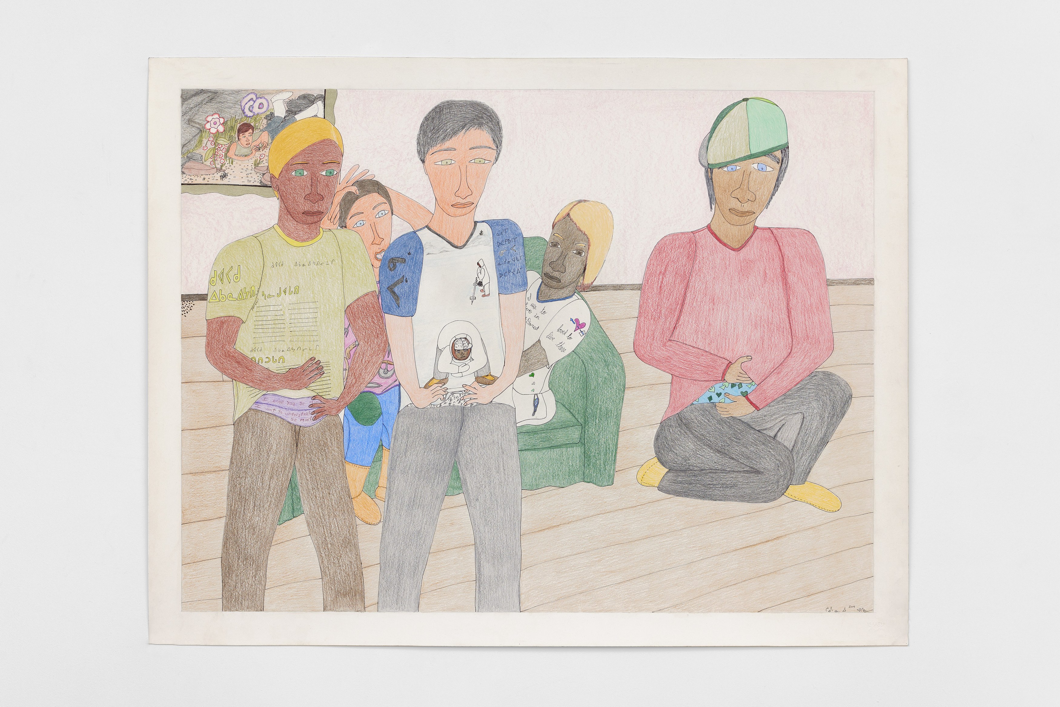 Shuvinai Ashoona, When I Draw at The Perimeter, photo 13