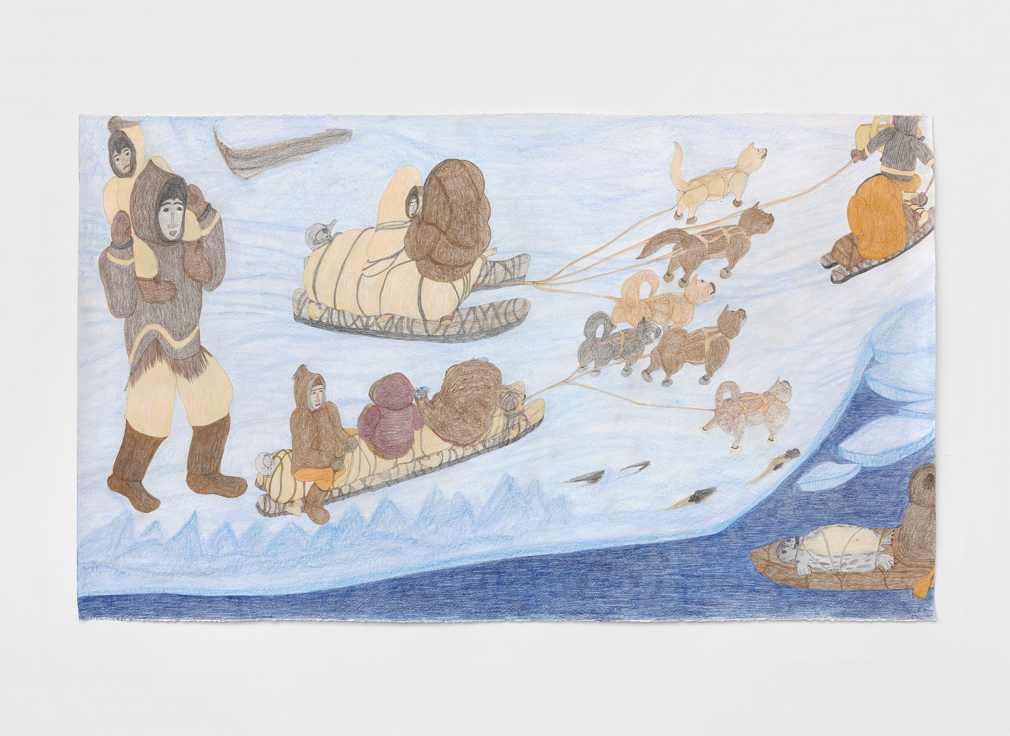 Shuvinai Ashoona, When I Draw at The Perimeter, photo 19