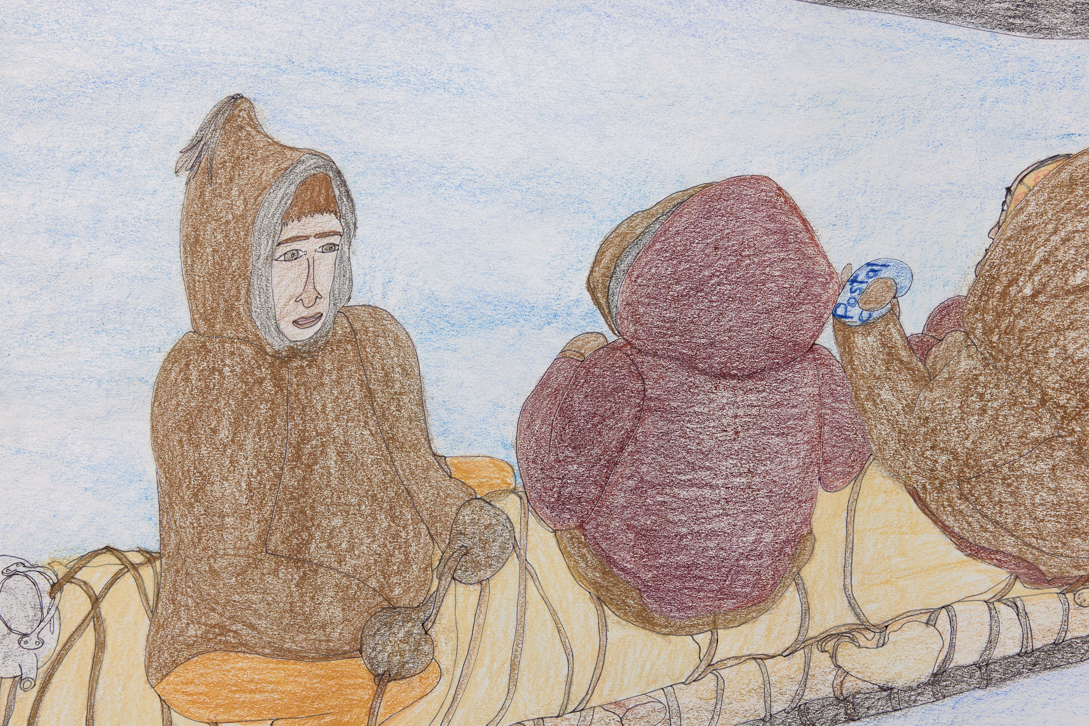 Shuvinai Ashoona, When I Draw at The Perimeter, photo 21