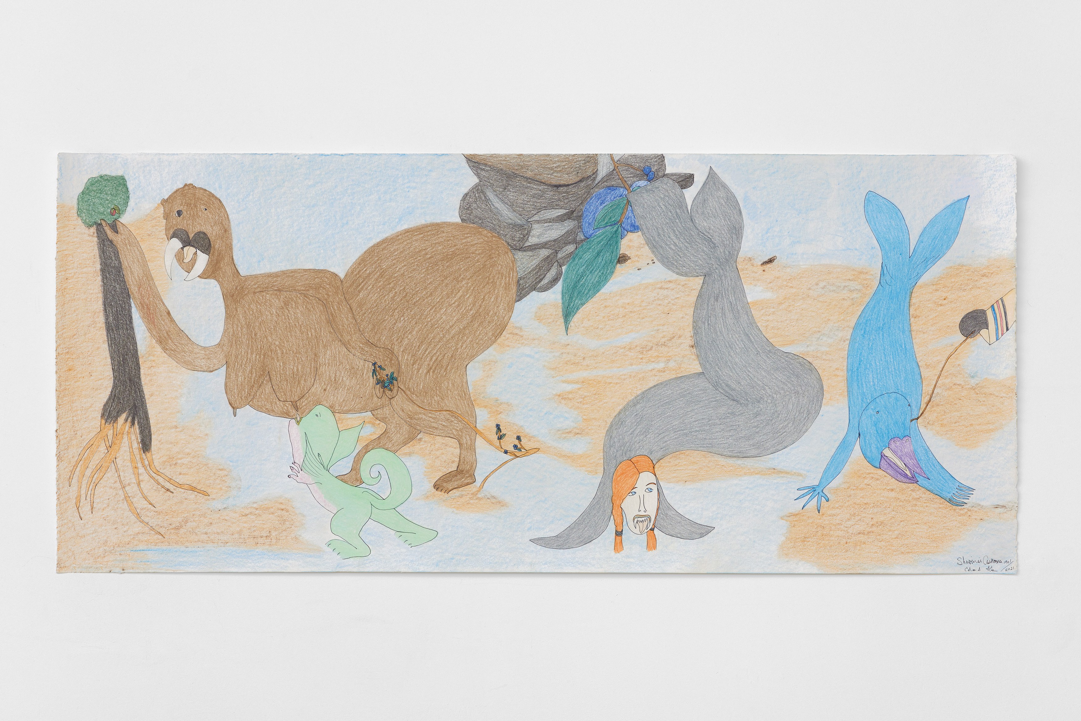 Shuvinai Ashoona, When I Draw at The Perimeter, photo 27