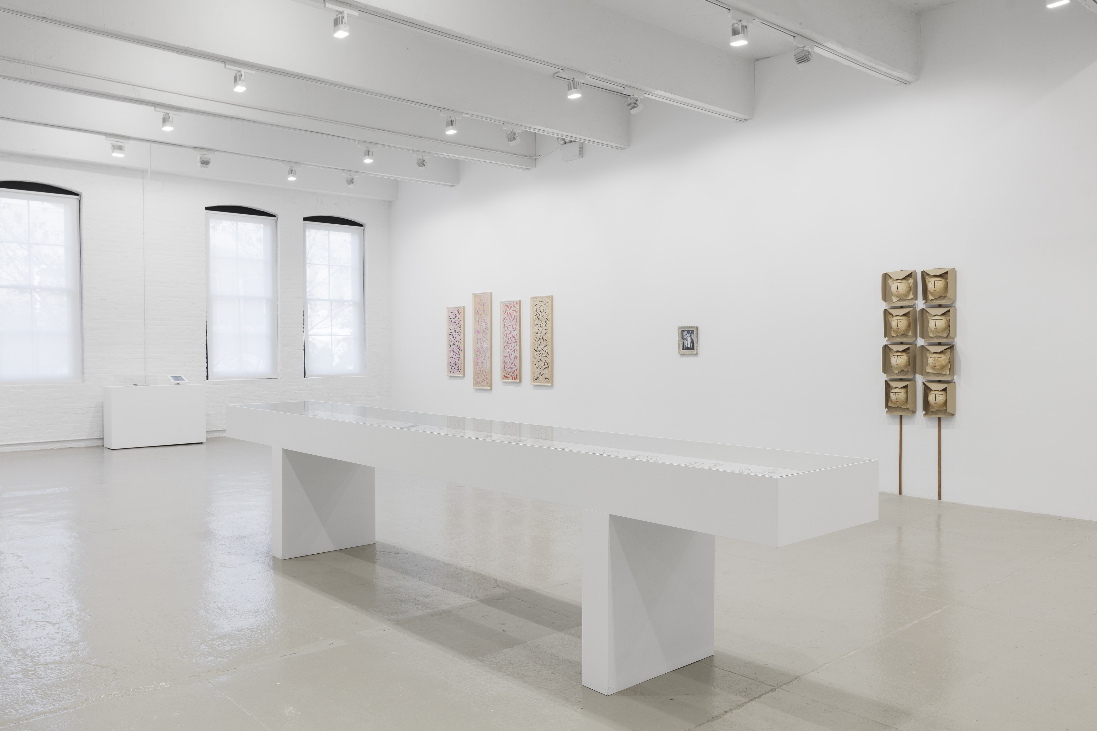 Geta Brătescu, The Leaps of Aesop at Hauser & Wirth, photo 2