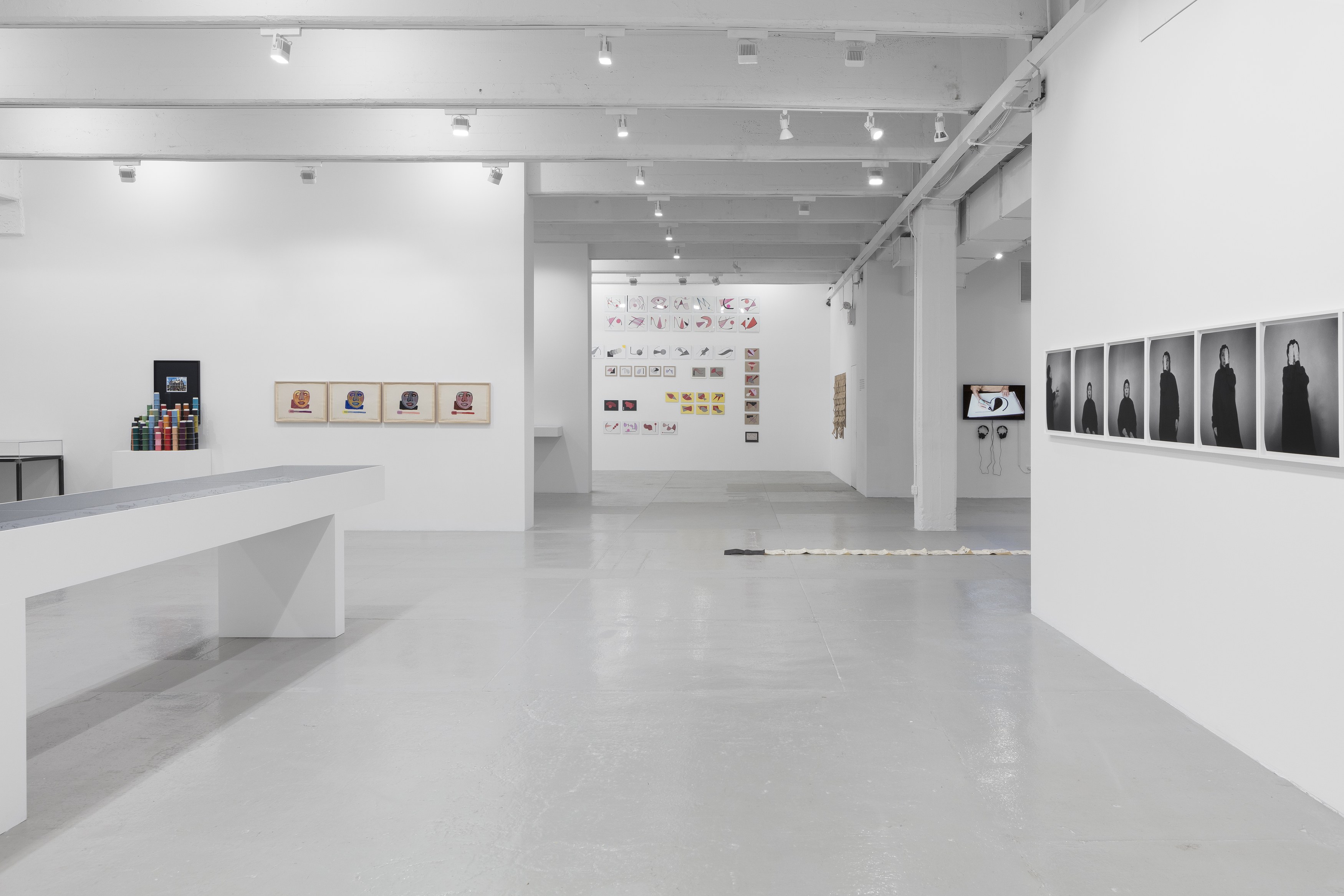 Geta Brătescu, The Leaps of Aesop at Hauser & Wirth, photo 3