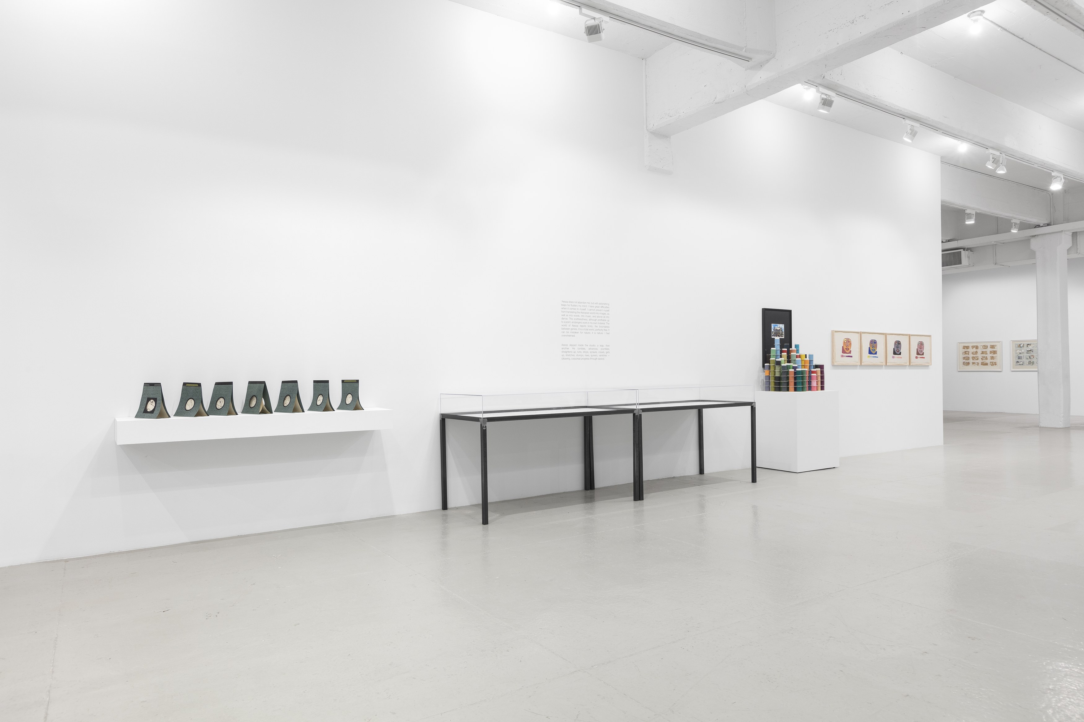 Geta Brătescu, The Leaps of Aesop at Hauser & Wirth, photo 5