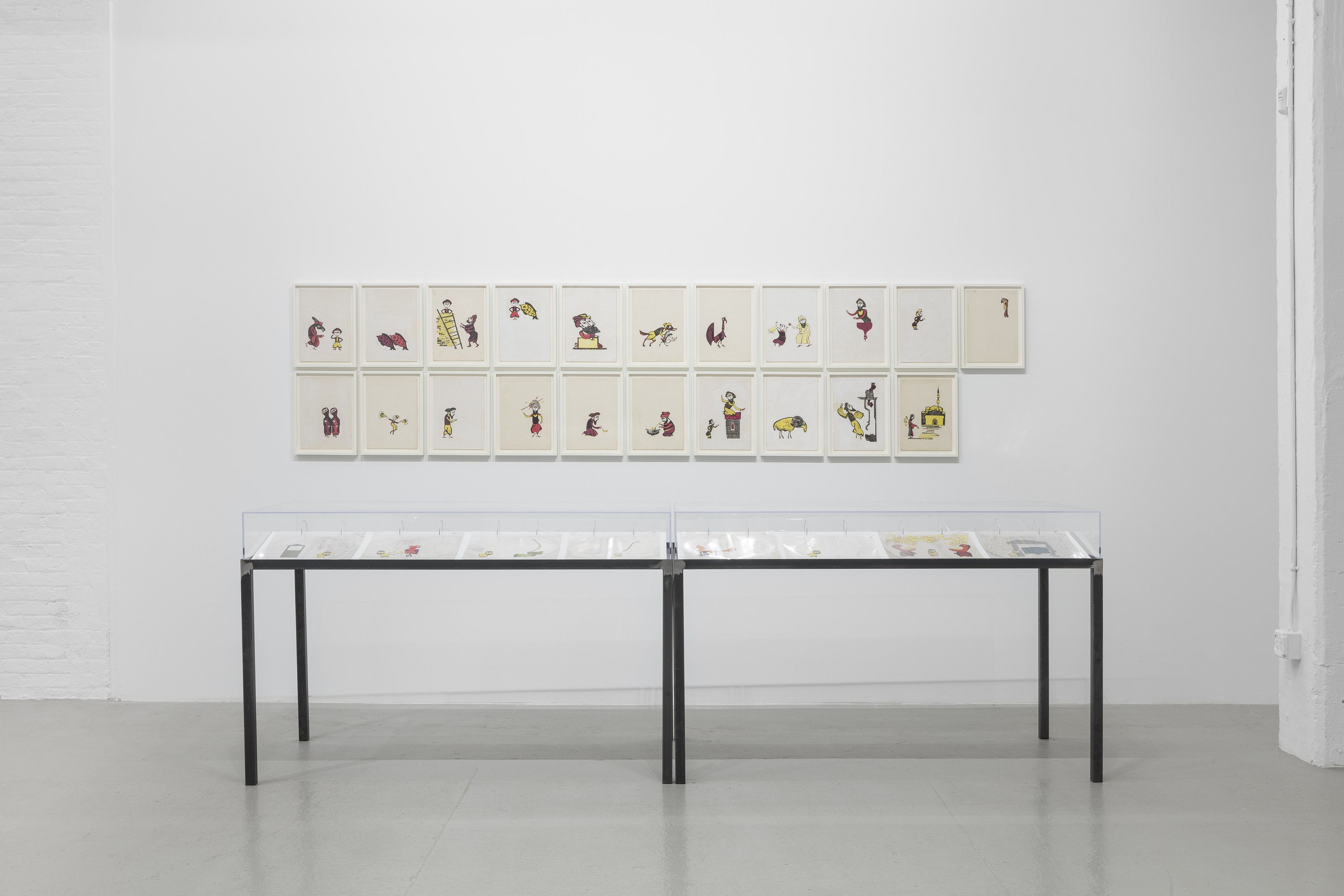 Geta Brătescu, The Leaps of Aesop at Hauser & Wirth, photo 6