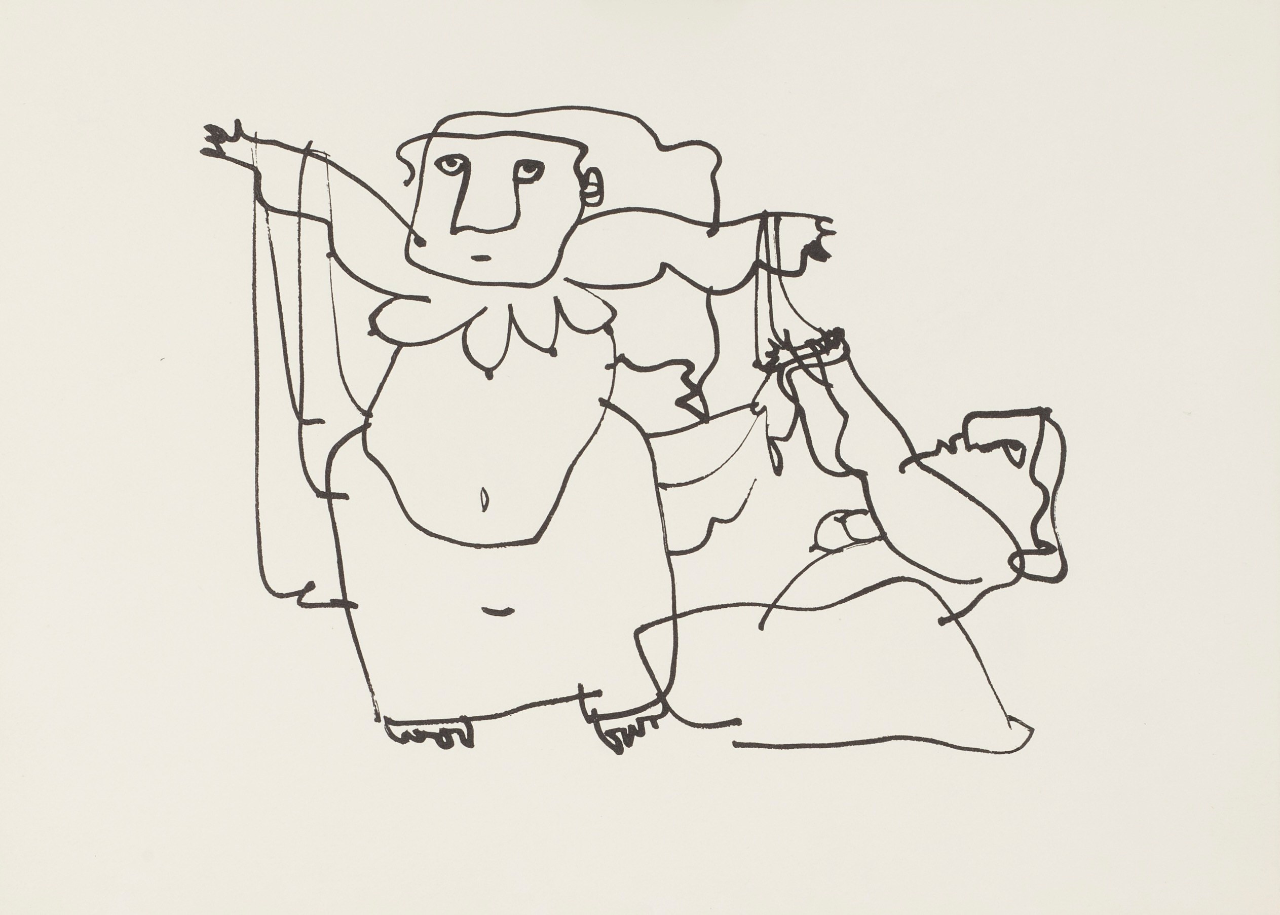 Geta Brătescu, The Leaps of Aesop at Hauser & Wirth, photo 23