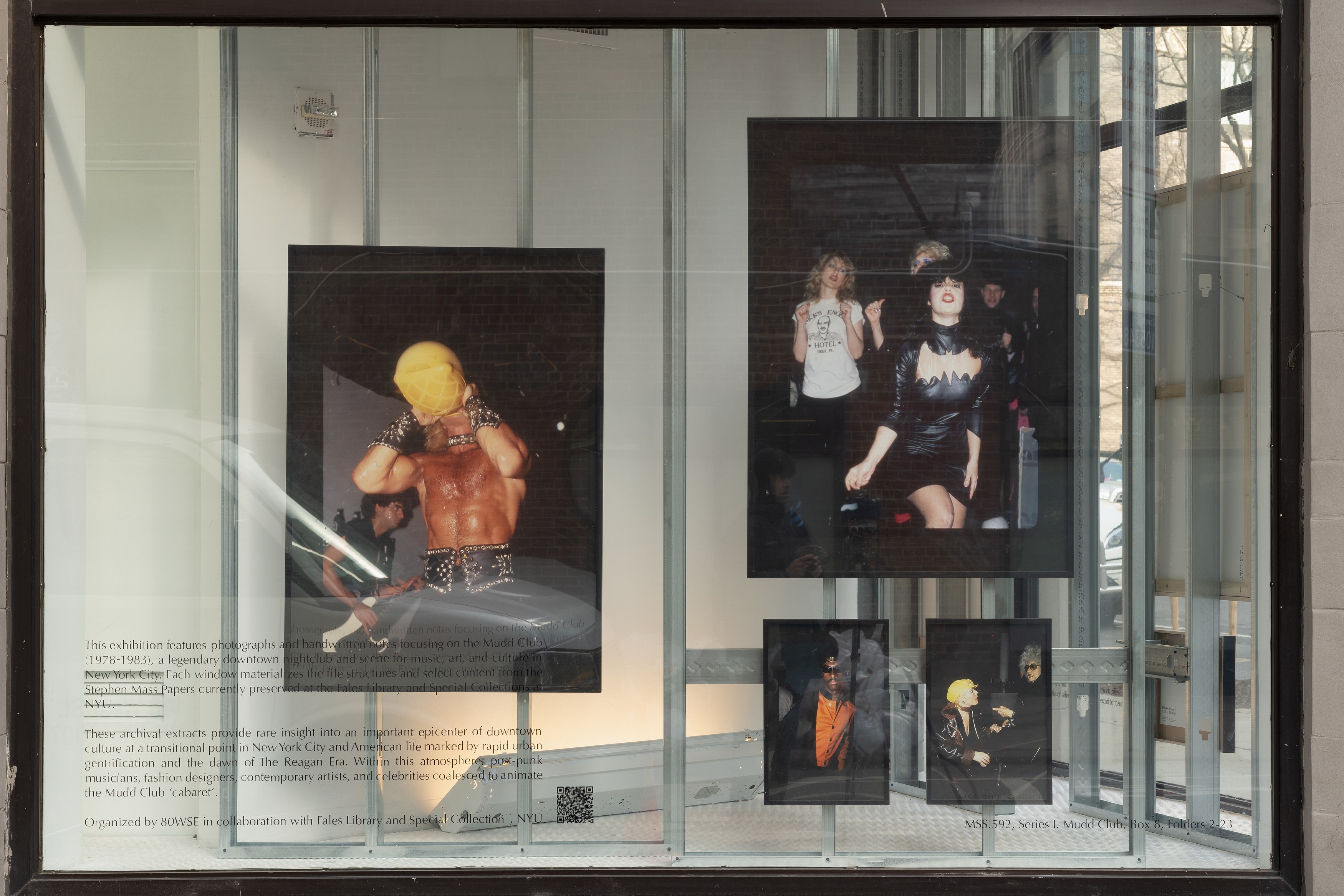 Mudd Club 1978-1983: The Stephen Mass Papers, Mudd Club 1978-1983: The Stephen Mass Papers at 80WSE, photo 2