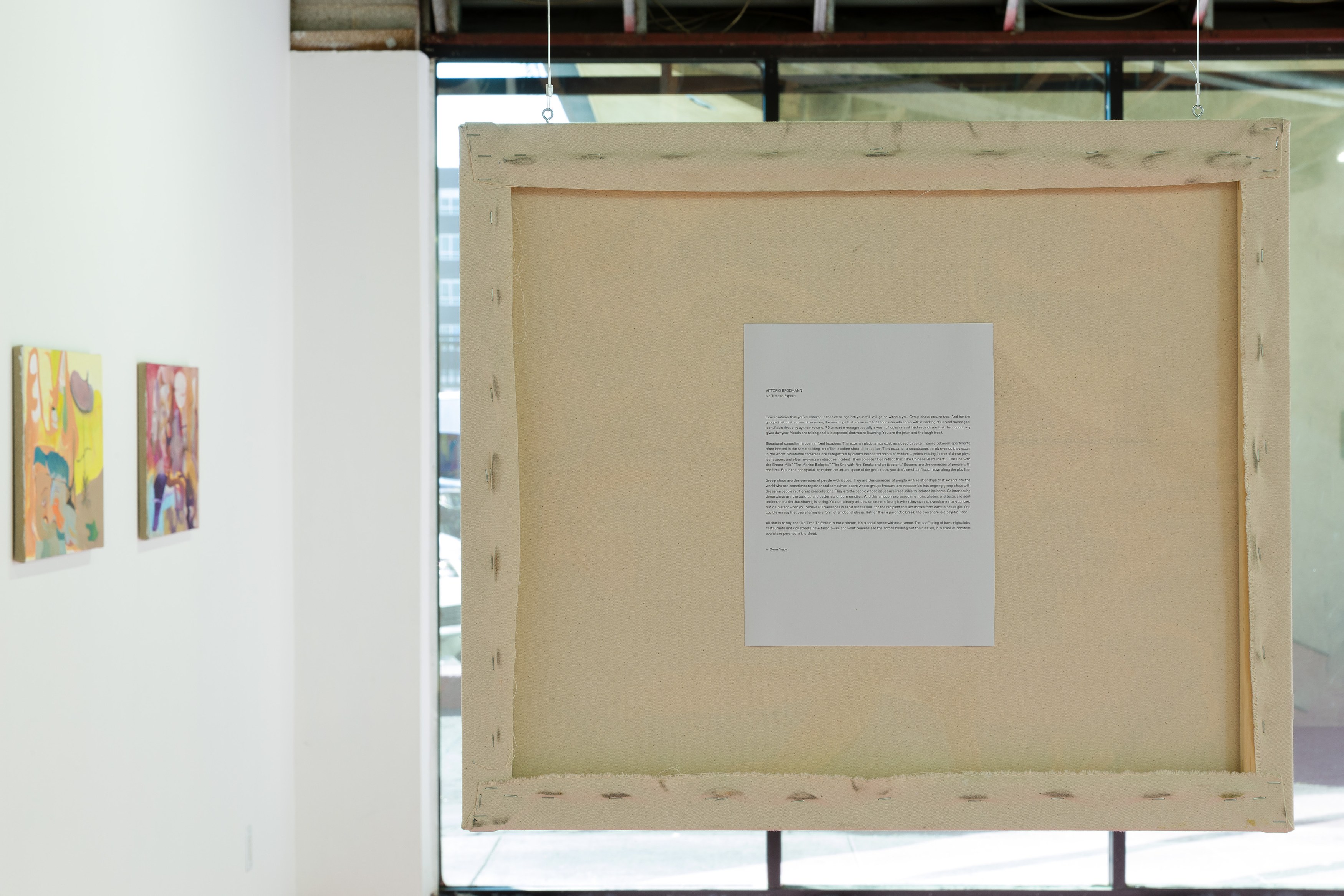 Vittorio Brodmann, No Time to Explain at Freedman Fitzpatrick, photo 14