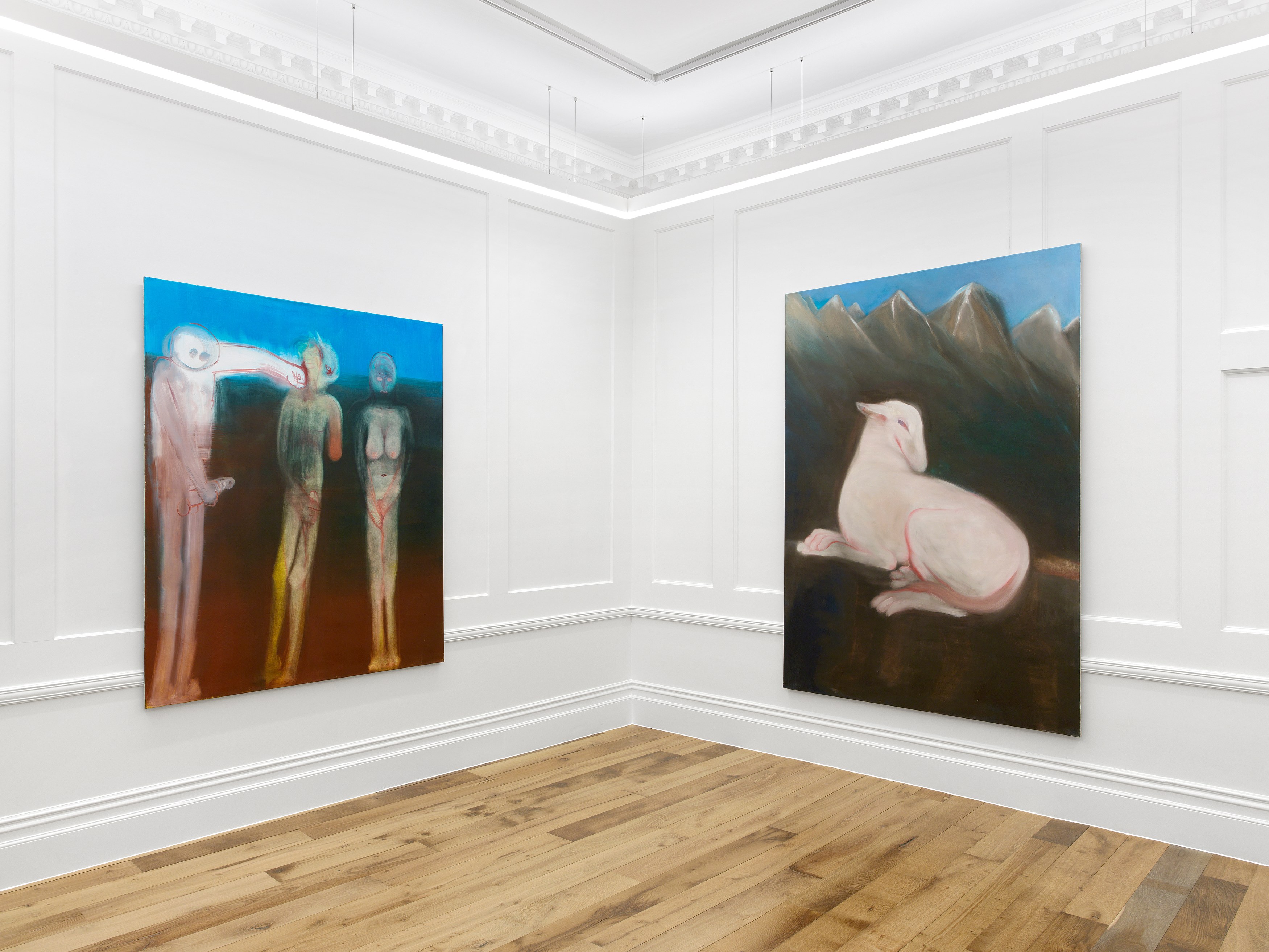 Miriam Cahn, Solitude at Maria Bernheim, photo 4
