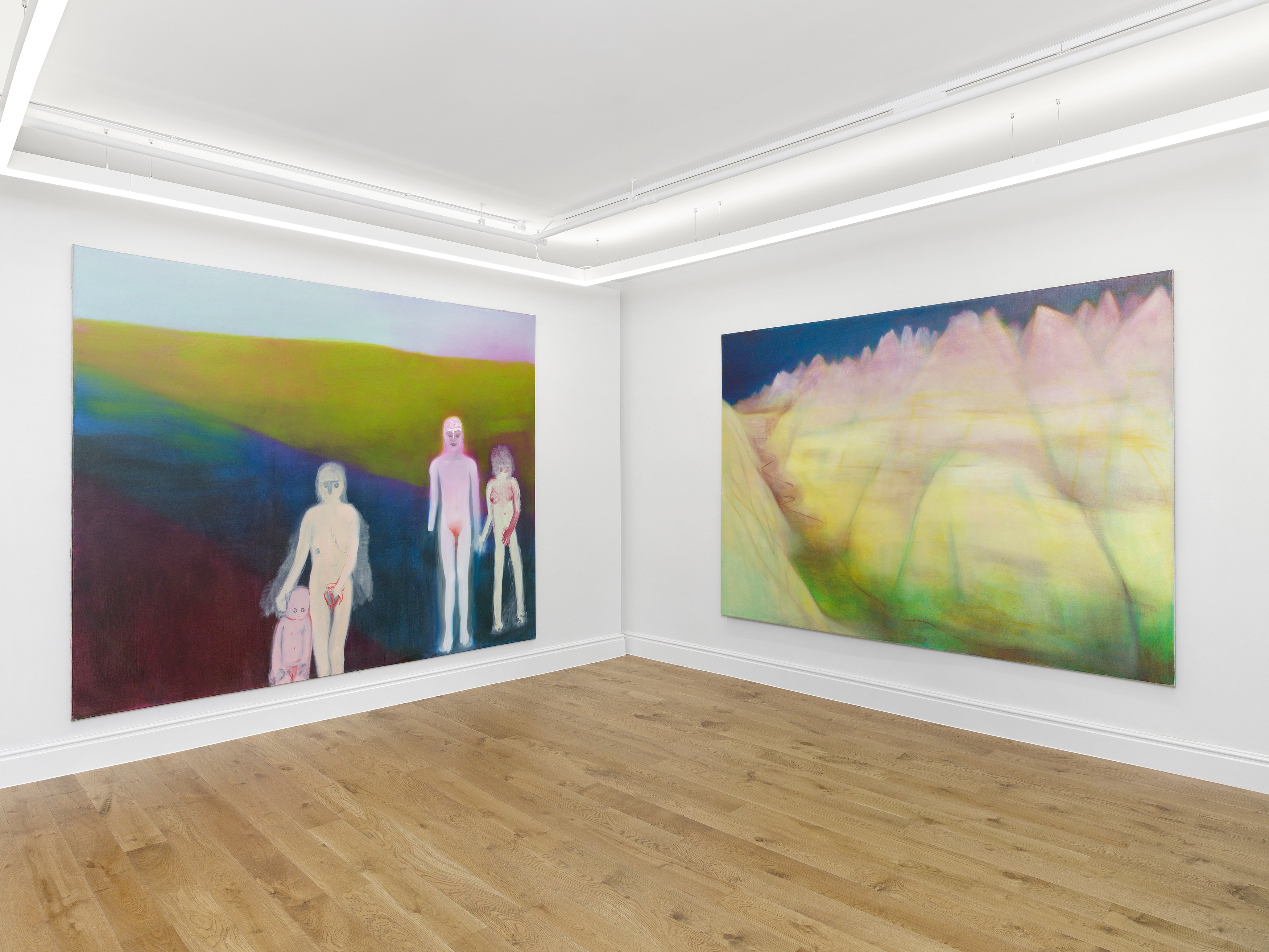 Miriam Cahn, Solitude at Maria Bernheim, photo 2