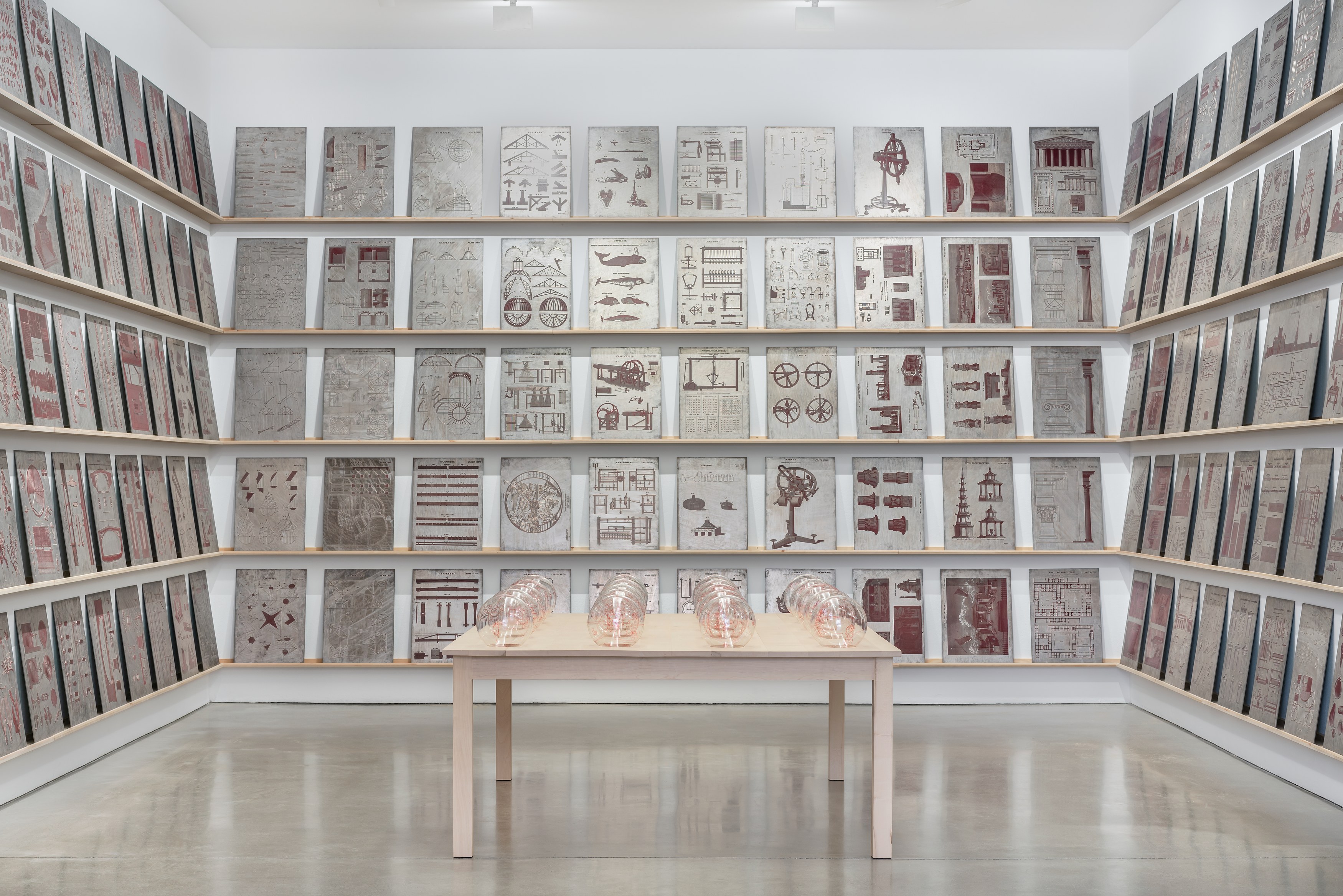 Matt Mullican, New Edinburgh Encyclopedia, 1825 at Galerie Thomas Schulte, photo 2