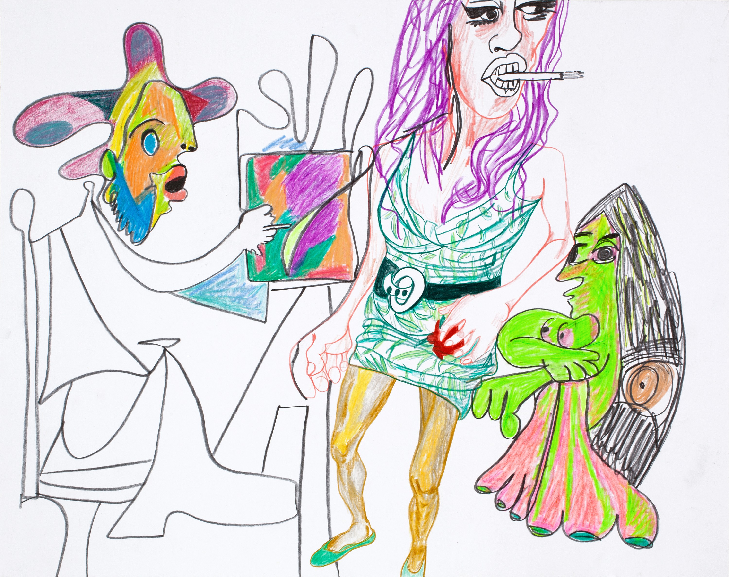 Rachel Harrison, The Help at Greene Naftali, photo 26