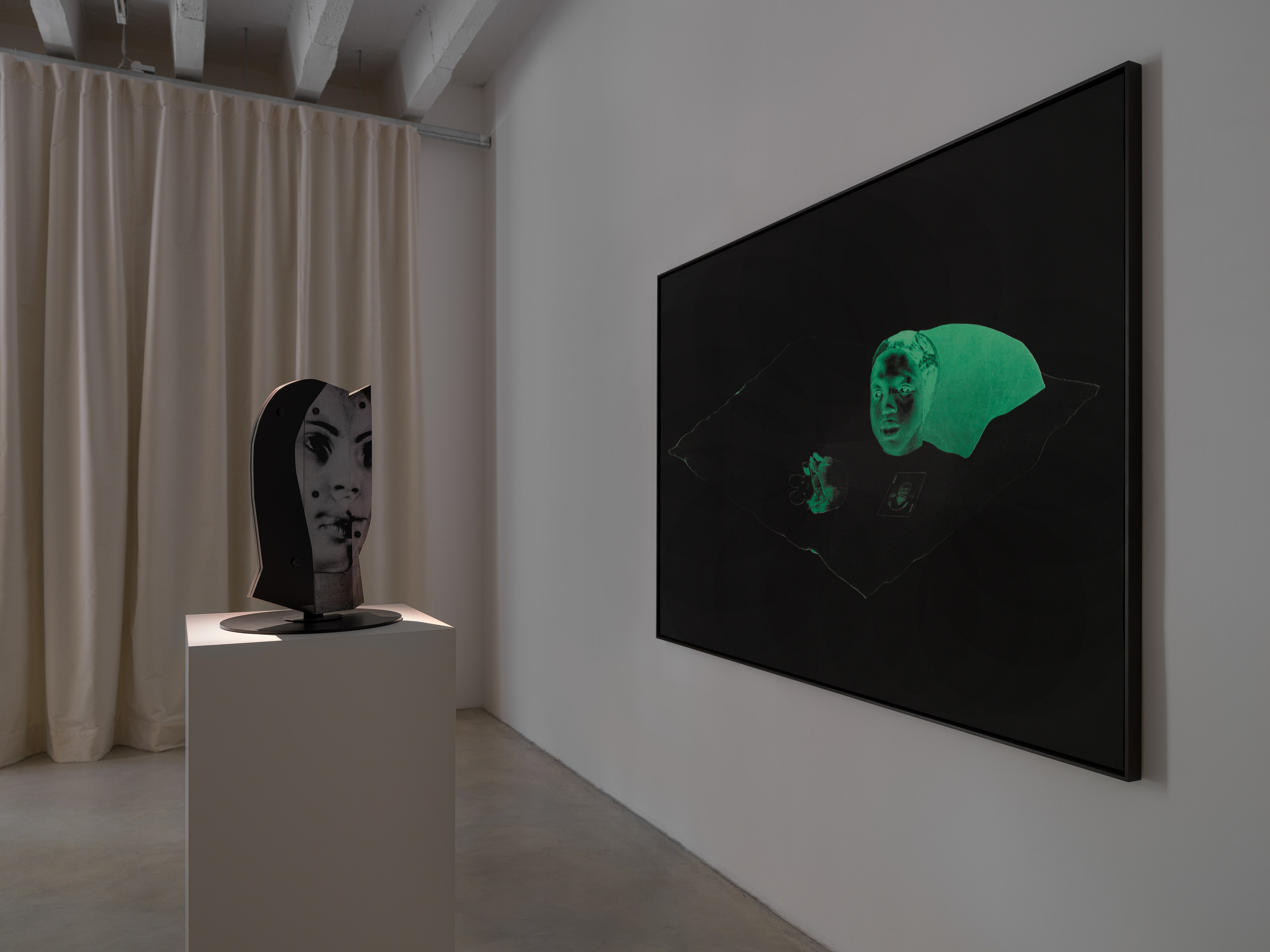 Frida Orupabo, All is broken in the night at Galerie Nordenhake, photo 2