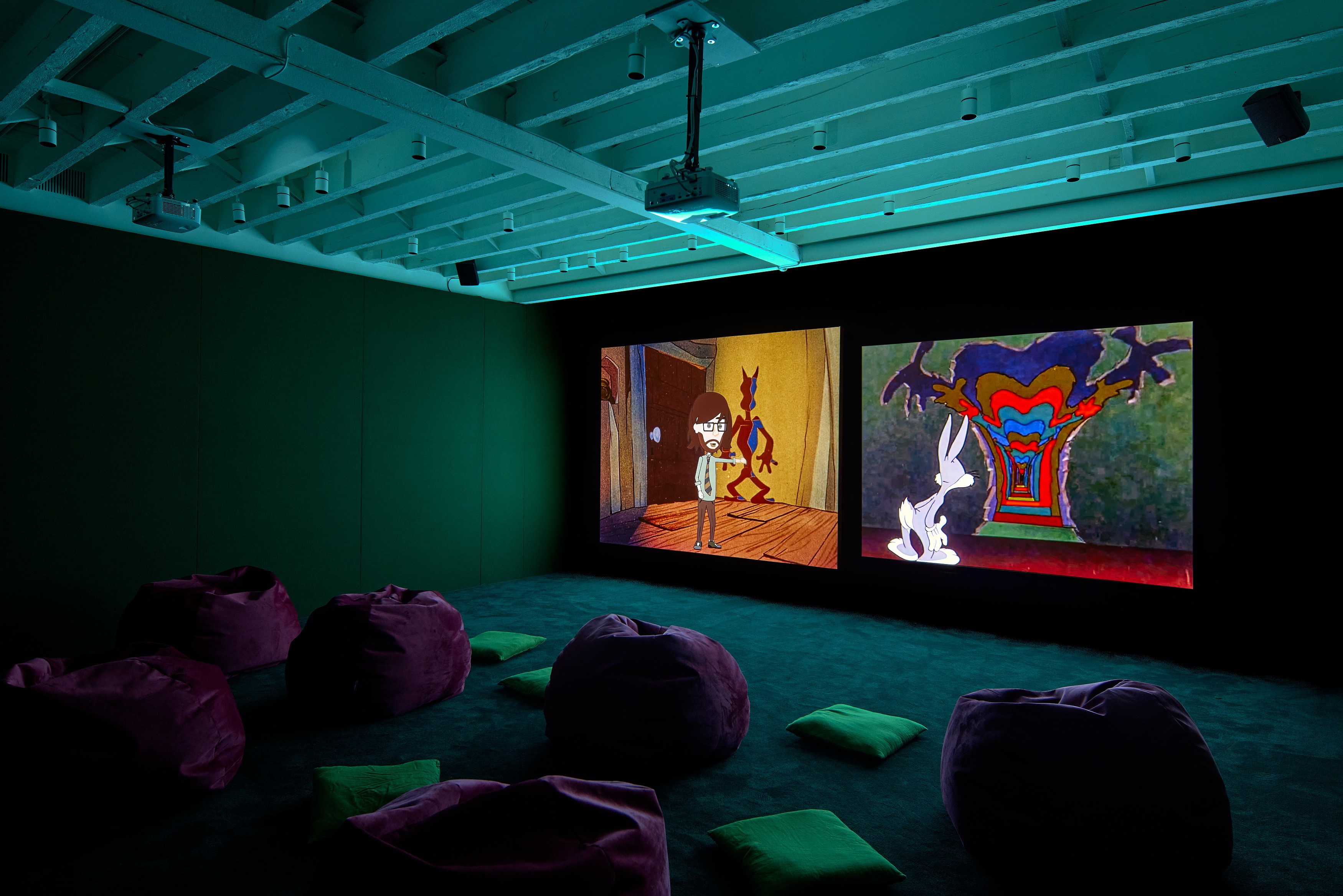 Andy Holden, Laws of Motion in a Cartoon Landscape at The Perimeter, photo 18