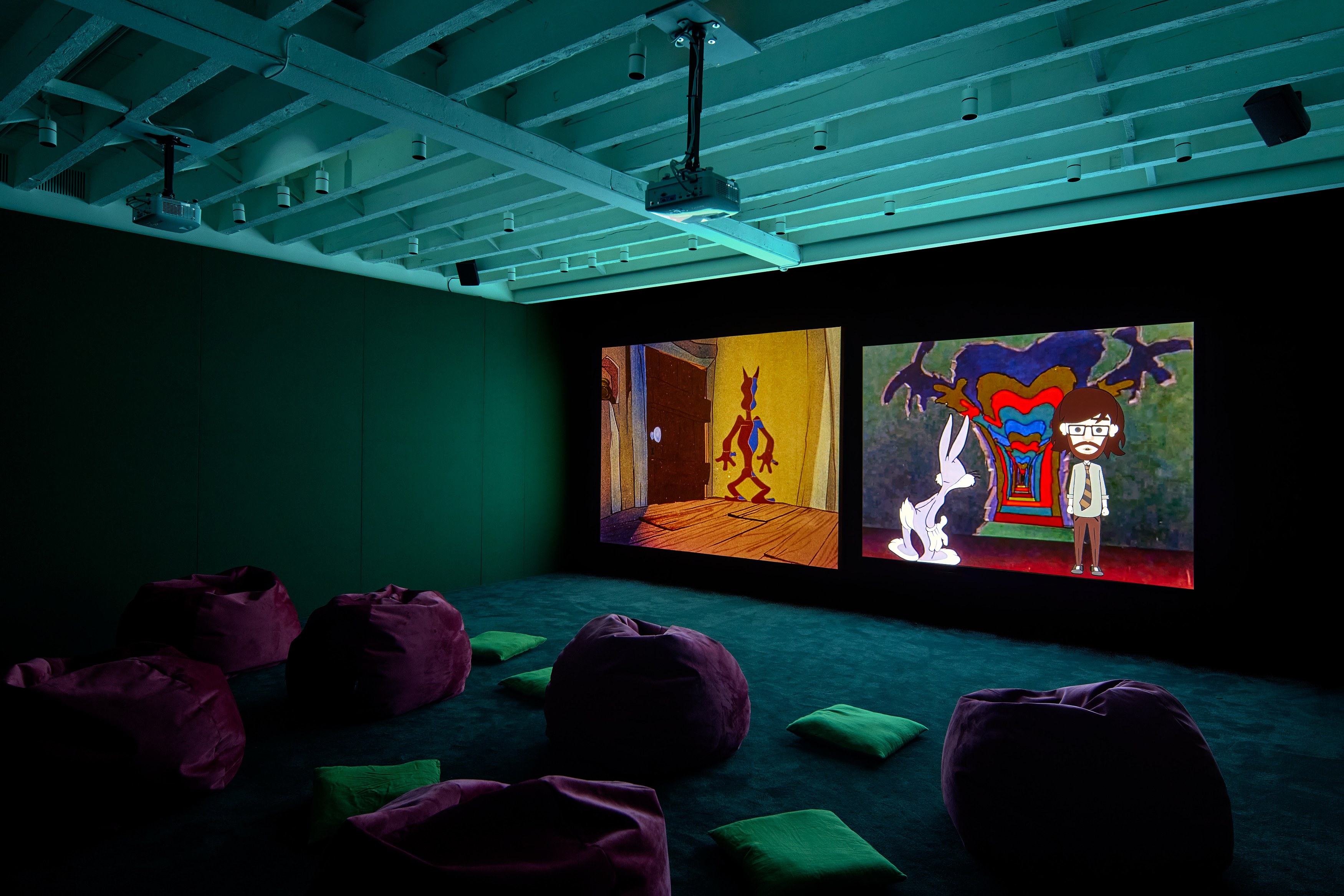 Andy Holden, Laws of Motion in a Cartoon Landscape at The Perimeter, photo 19