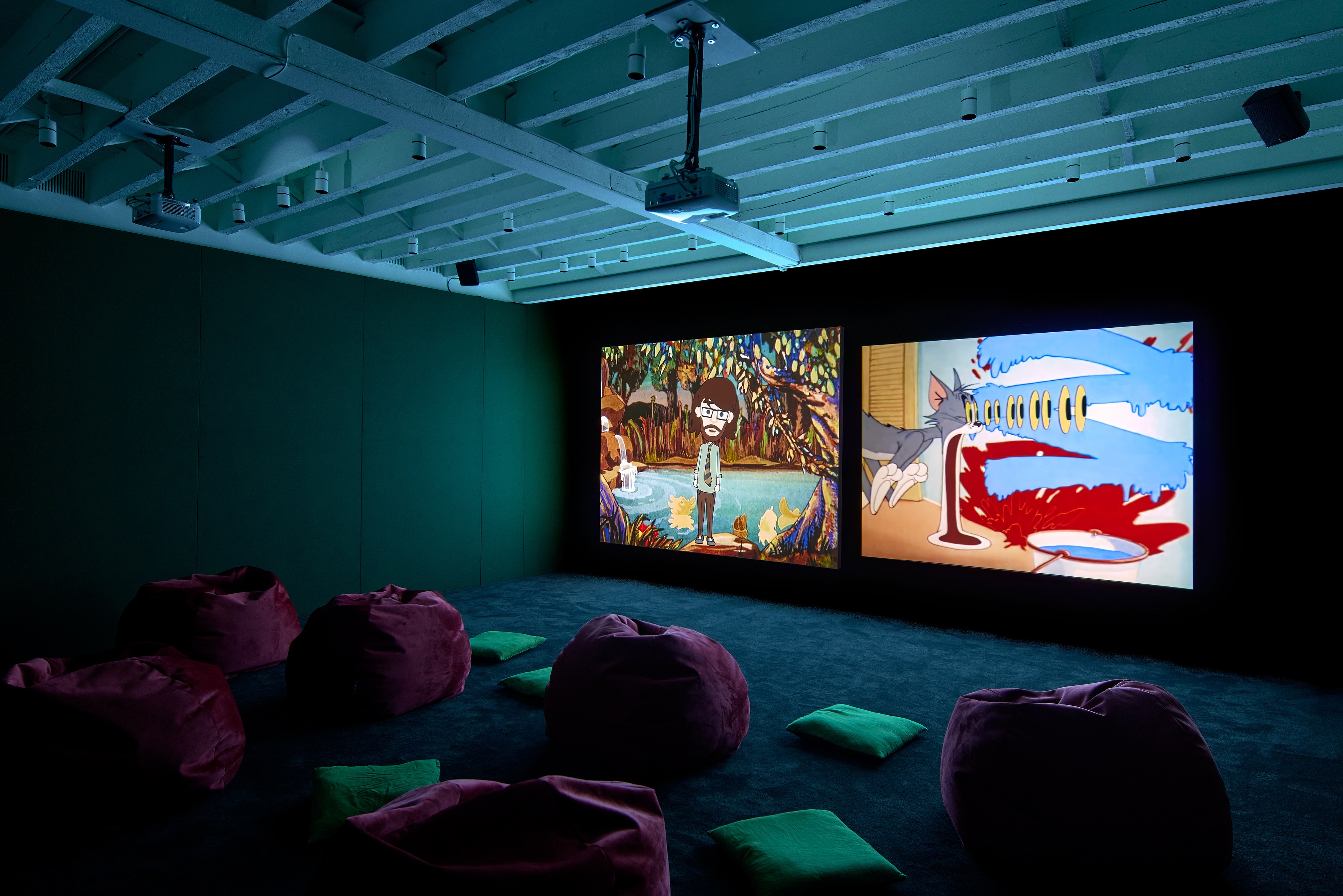 Andy Holden, Laws of Motion in a Cartoon Landscape at The Perimeter, photo 20