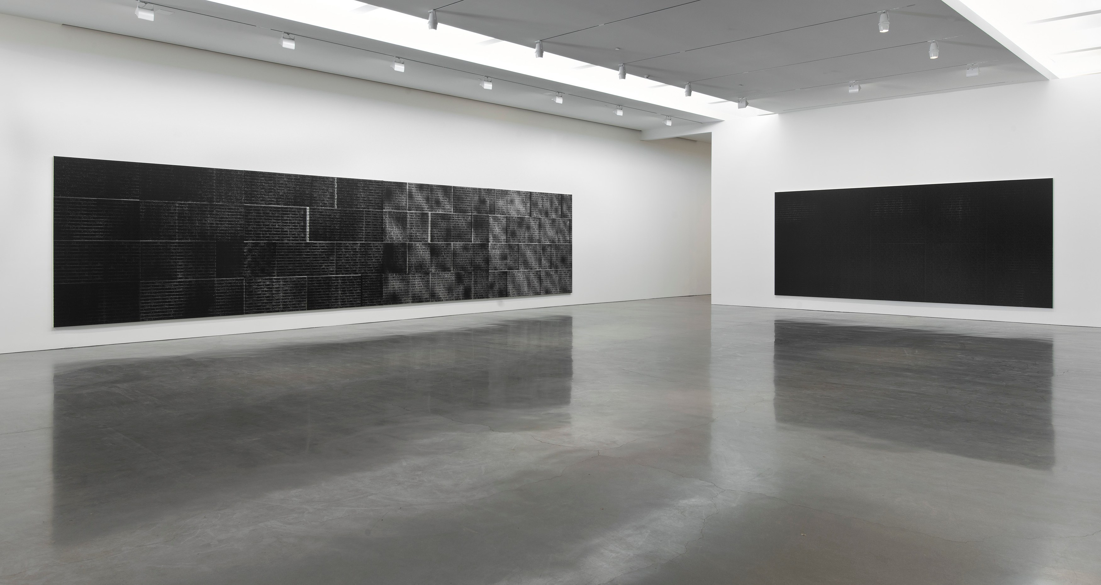Glenn Ligon, Well, it’s bye-bye / If you call that gone at Regen Projects, photo 7