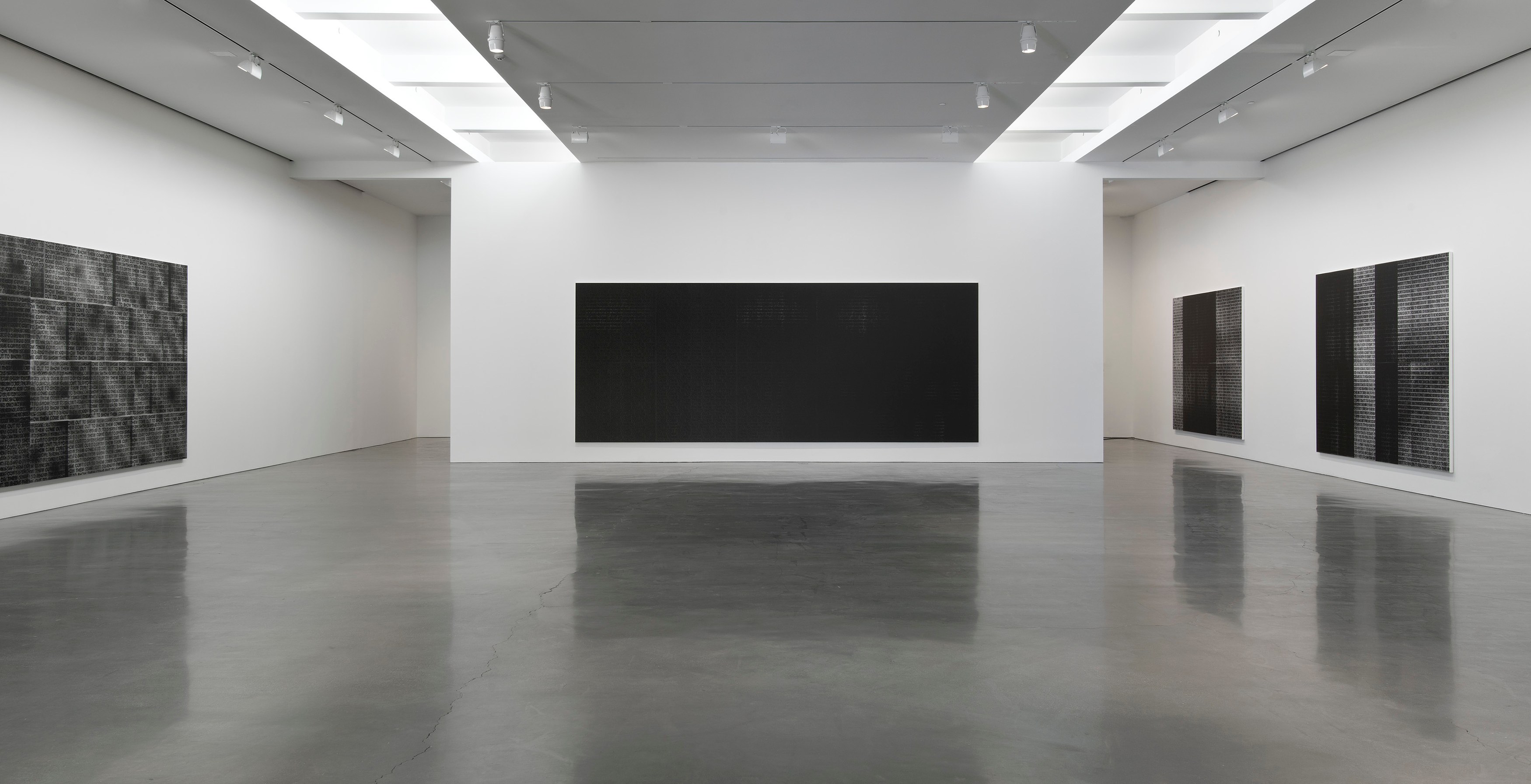 Glenn Ligon, Well, it’s bye-bye / If you call that gone at Regen Projects, photo 8