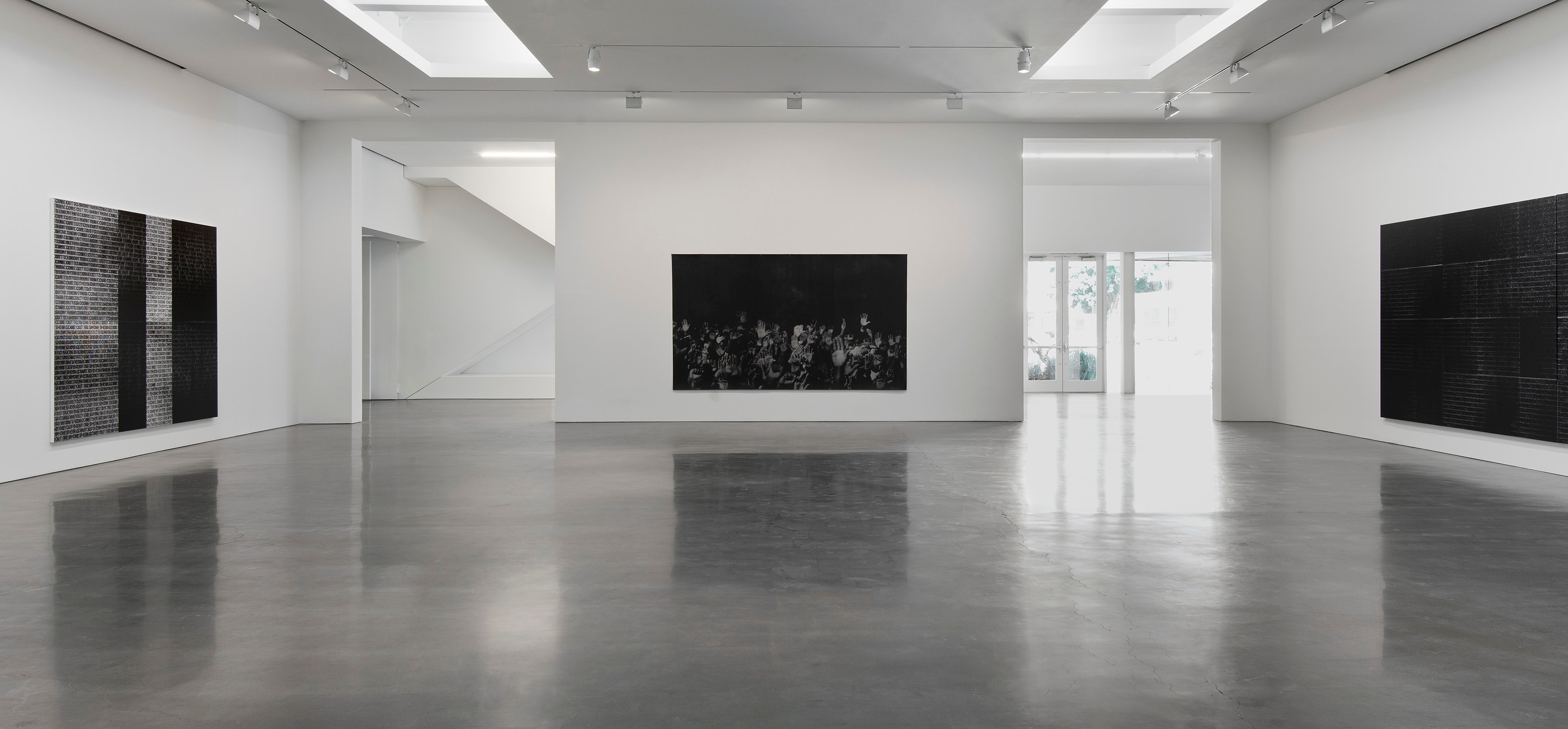 Glenn Ligon, Well, it’s bye-bye / If you call that gone at Regen Projects, photo 9