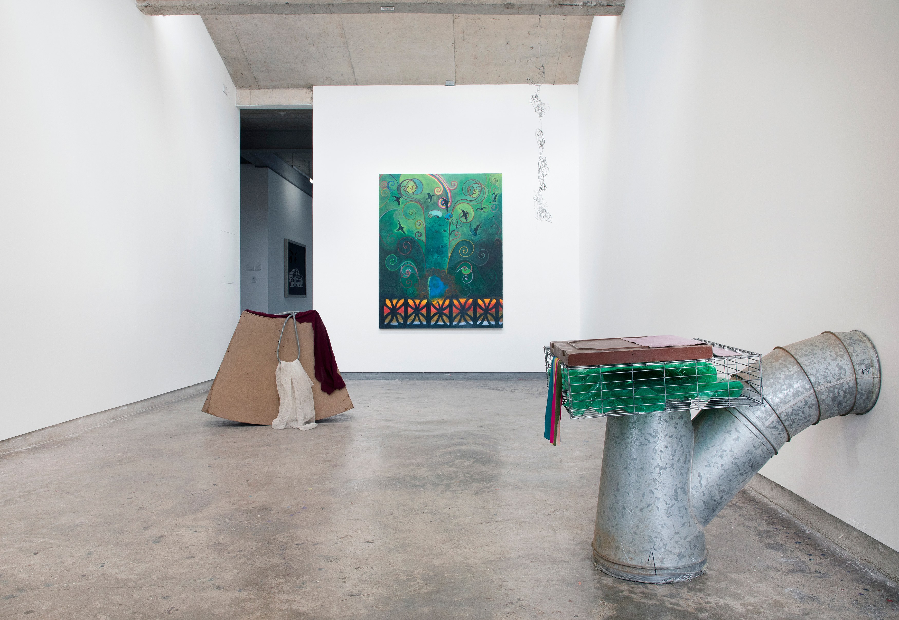 Lonnie Holley, mosie romney, Abbas Zahedi, Echopraxia at anonymous gallery, photo 6