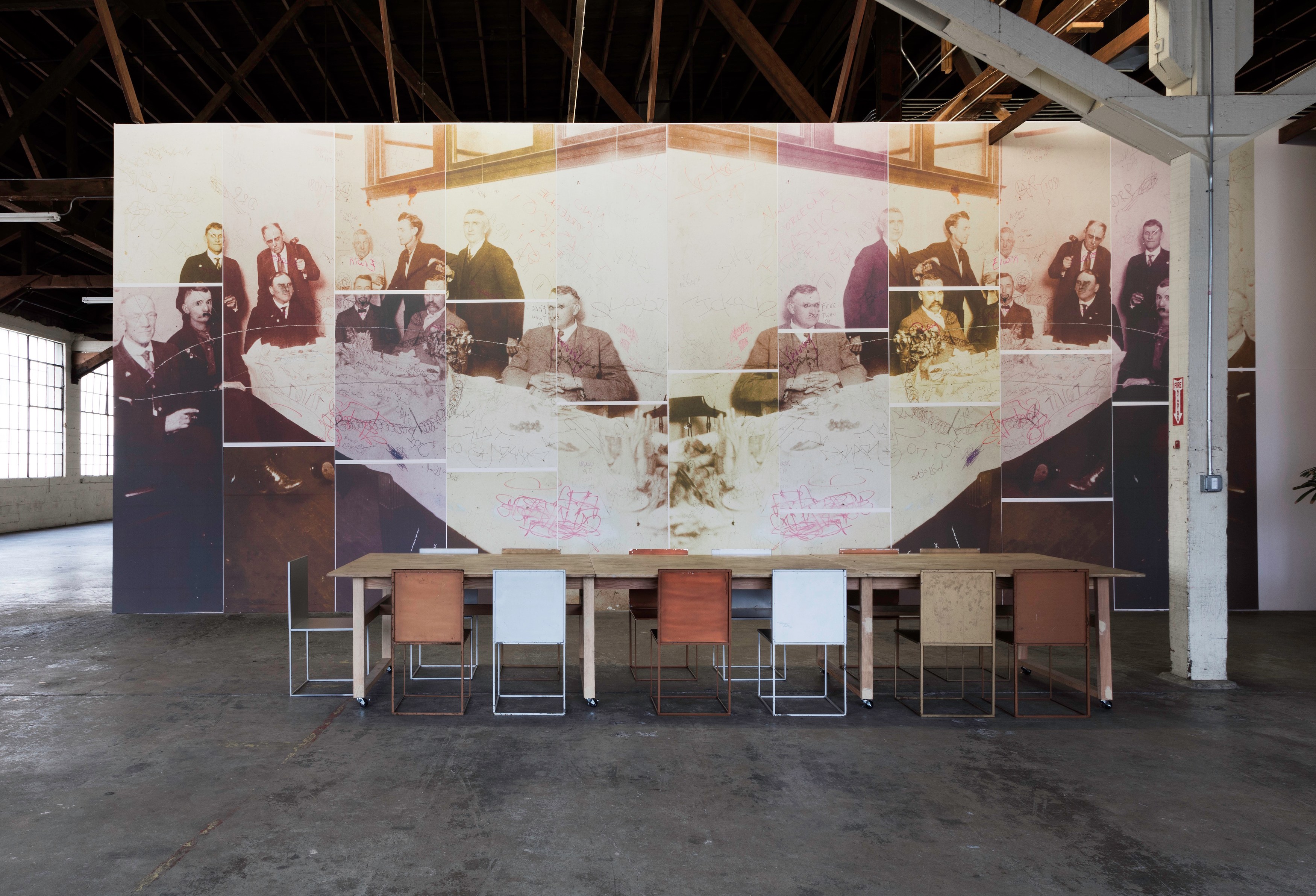 Lutz Bacher, Magic Mountain at 356 Mission, photo 2