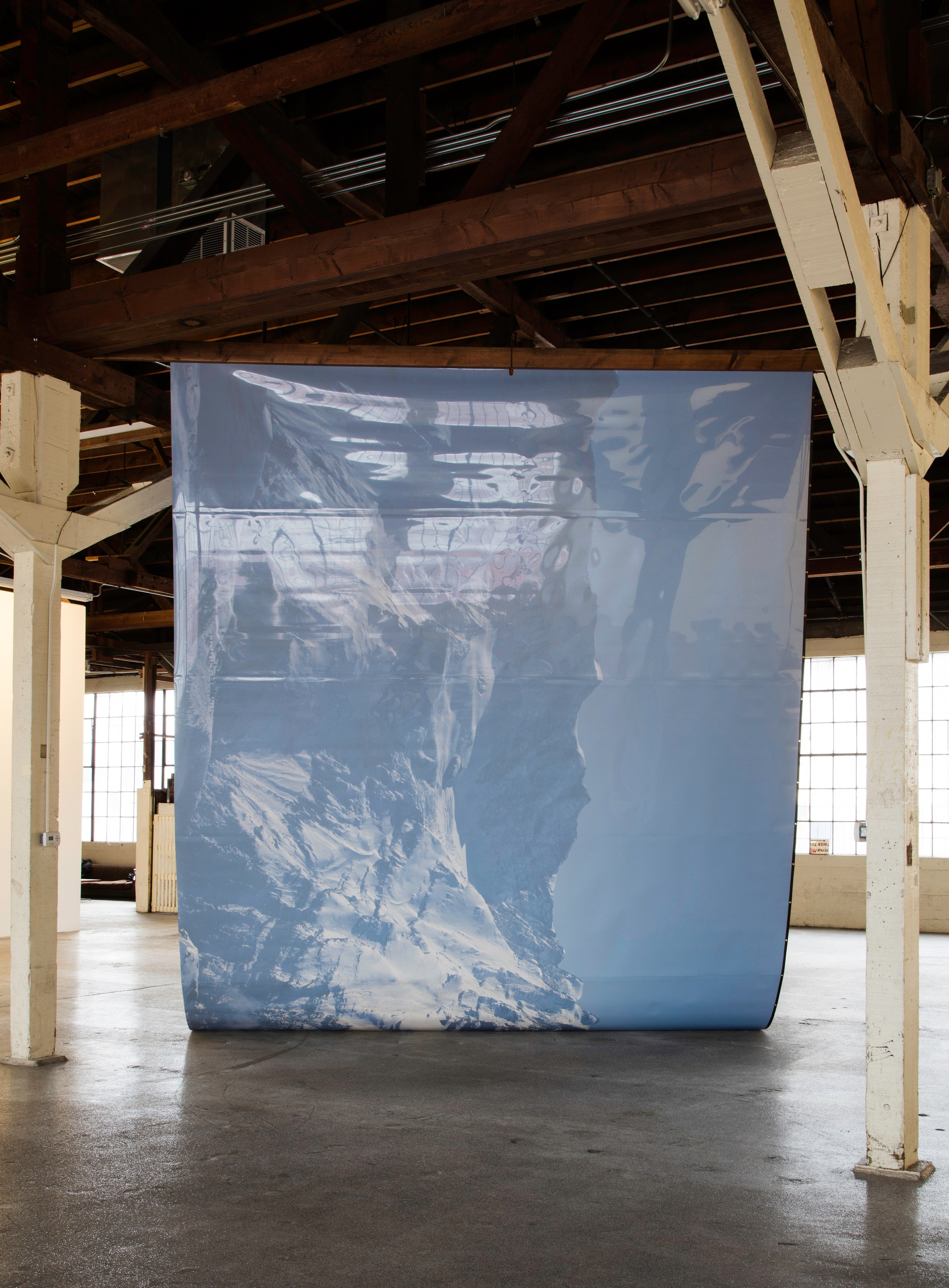 Lutz Bacher, Magic Mountain at 356 Mission, photo 8