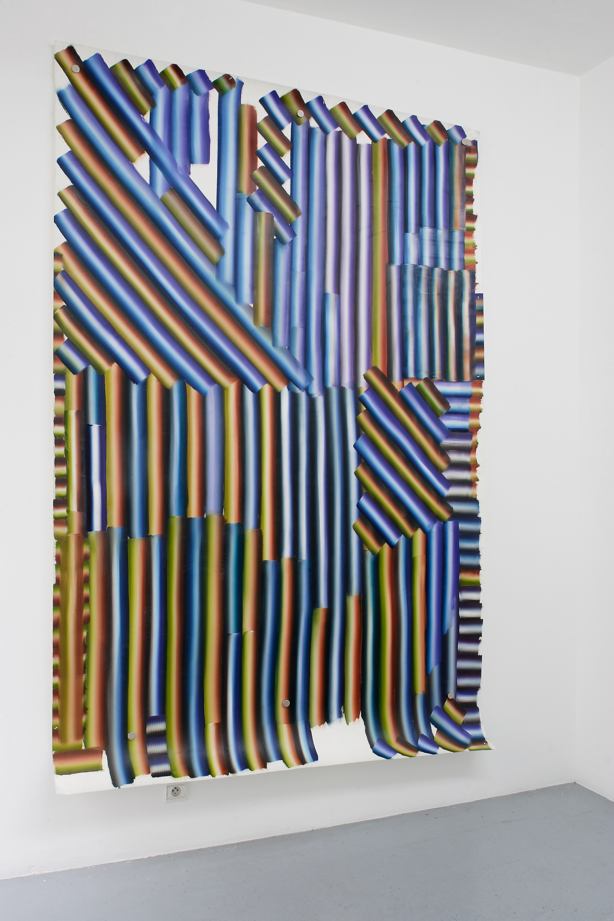 Kerstin Brätsch, BUYBRÄTSCHWÖRST at Galerie Balice Hertling, photo 18
