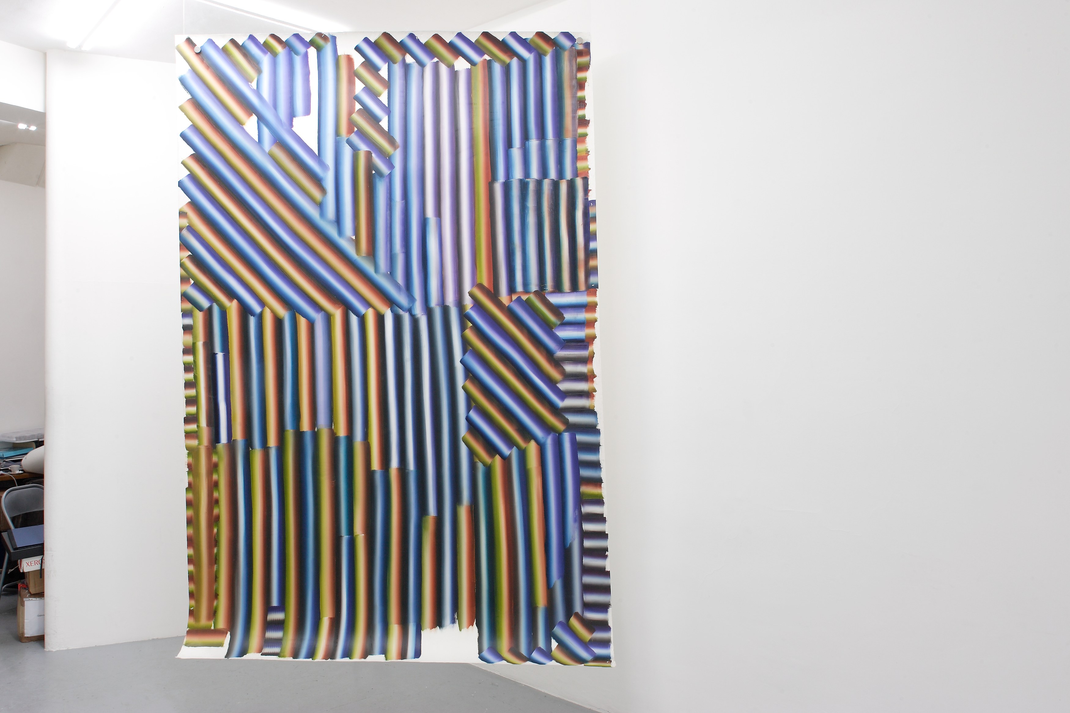 Kerstin Brätsch, BUYBRÄTSCHWÖRST at Galerie Balice Hertling, photo 29